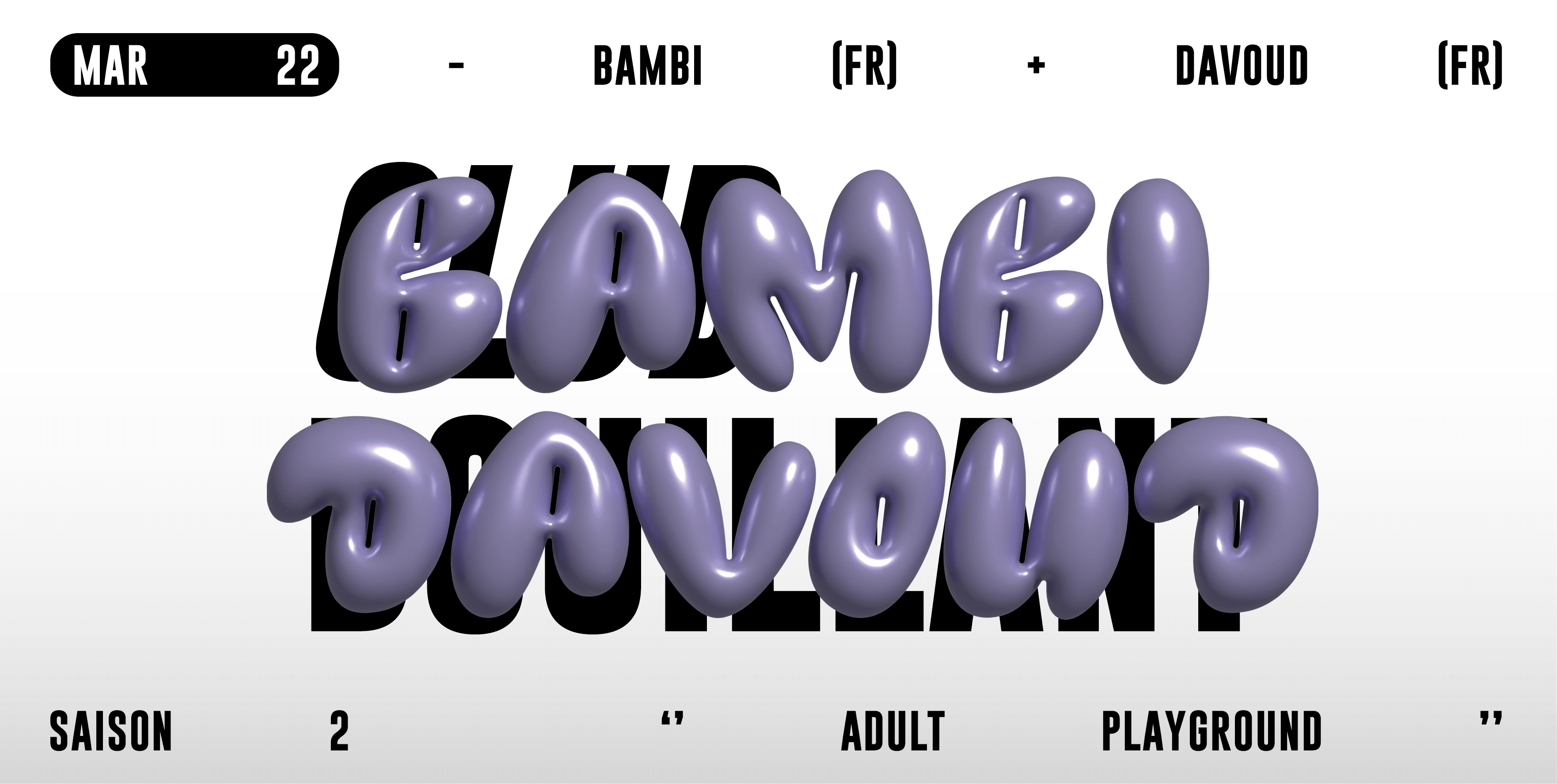 Club Bouillant - Bambi · Davoud Cover