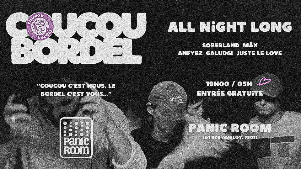 Coucou Bordel All Night Long Cover