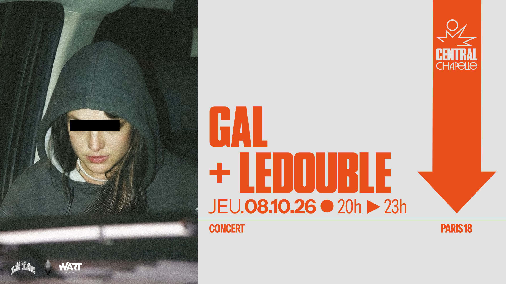 Gal + Ledouble - Central Chapelle Cover