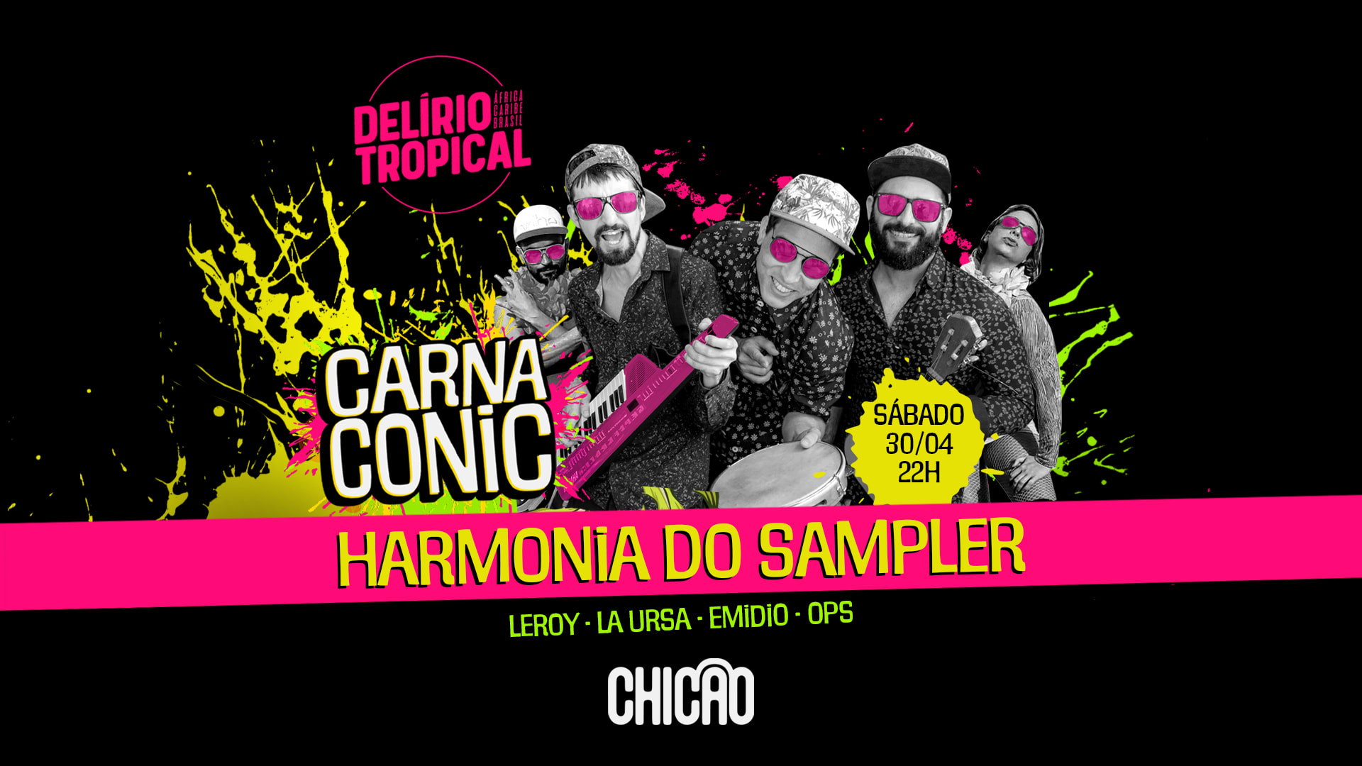 Delírio Tropical Com Harmonia Do Sampler Cover