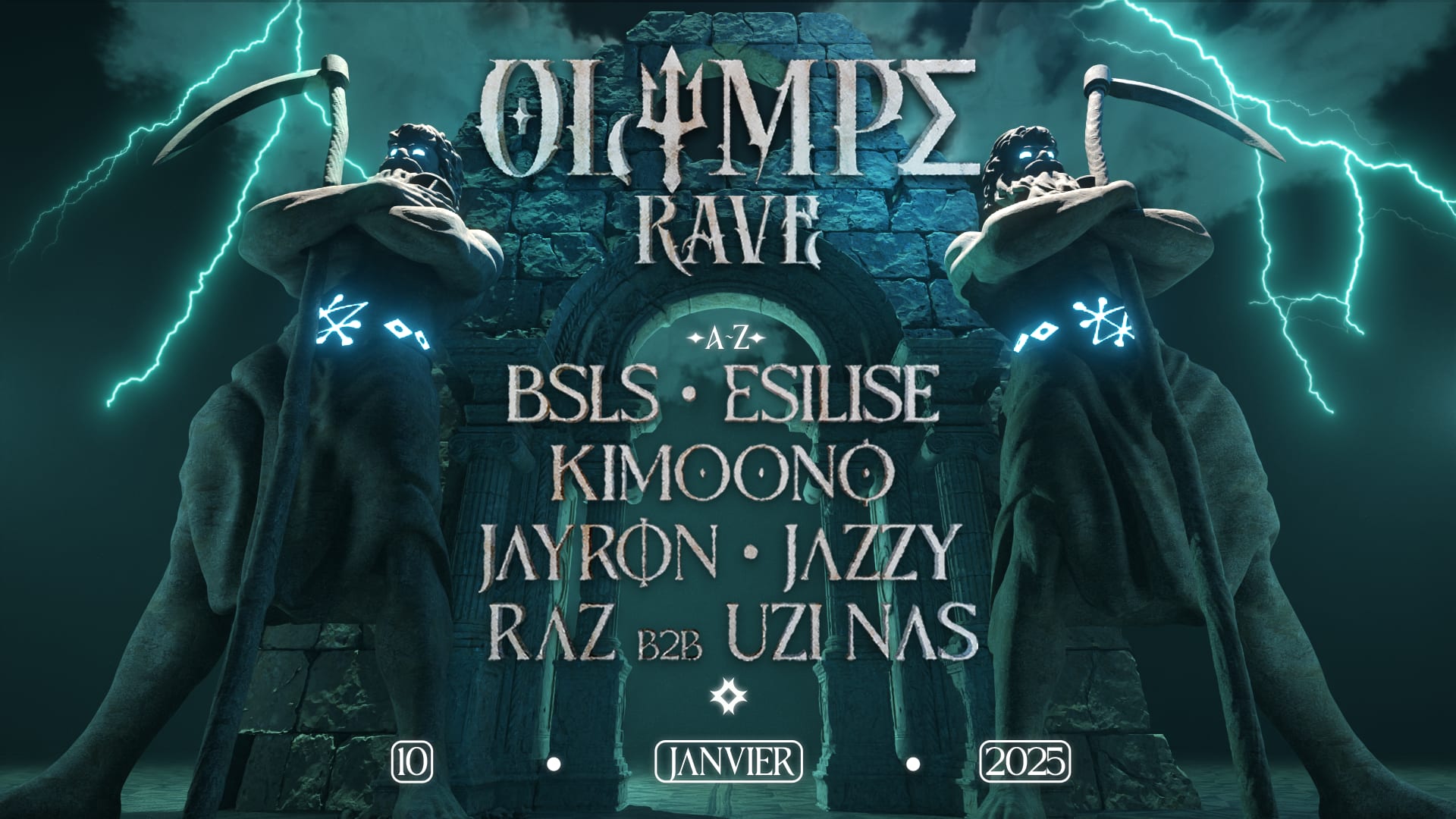 Olympe Rave / Cronos Edition W/ Jazzy, Jayron, Bsls, & More Cover