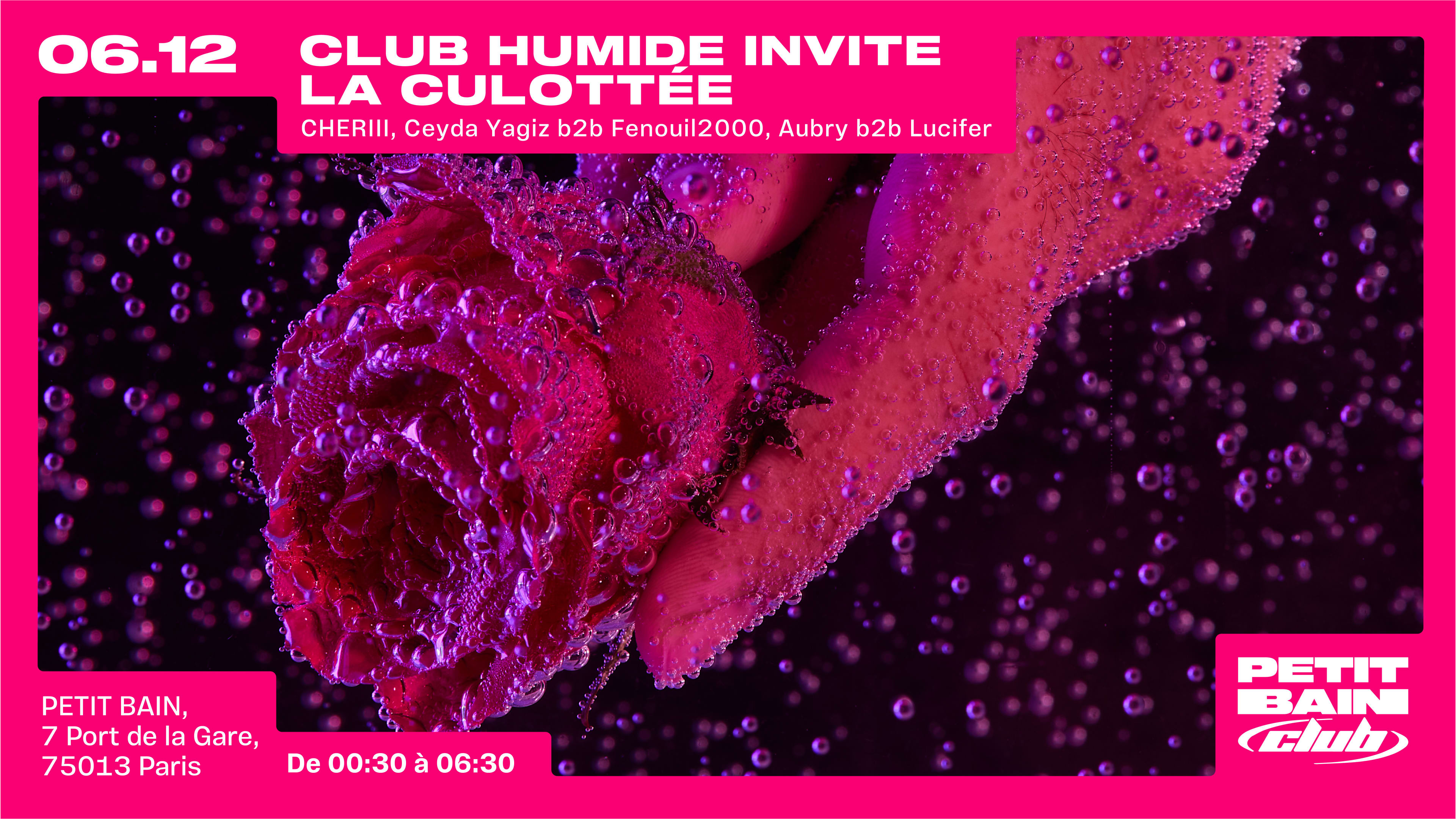 Club Humide Invite La Culottée Cover