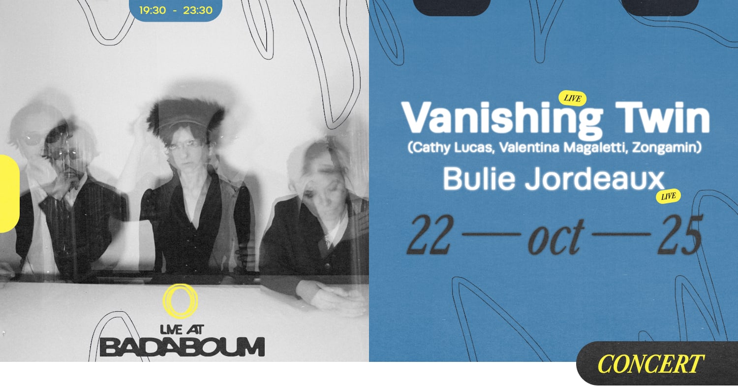 Concert — Vanishing Twin, Bulie Jordeaux Cover