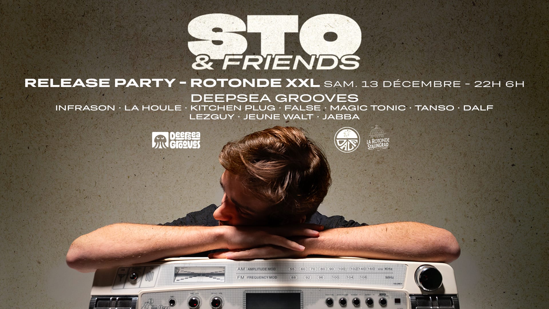 [Places Dispo À L’Entrée] Sto & Friends - Release Party Cover