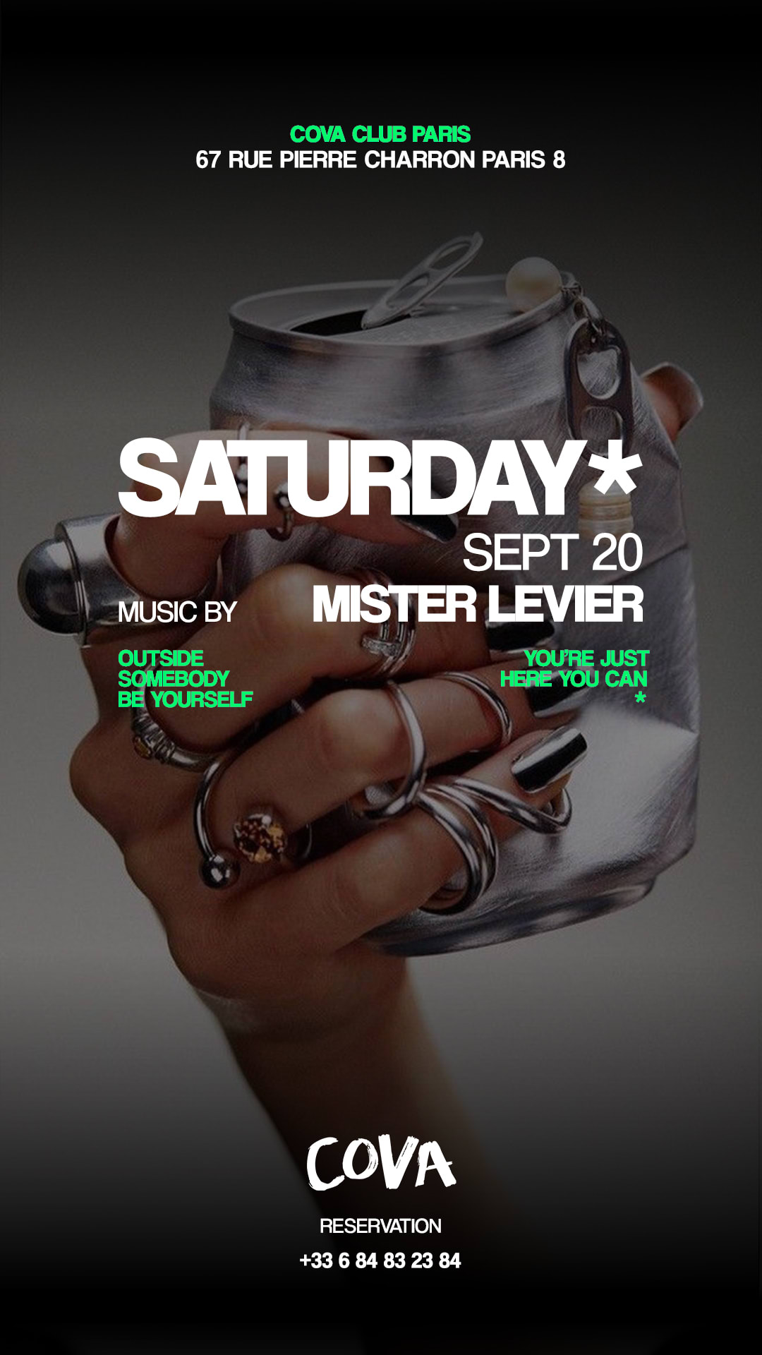 Cova Saturday 20_09 Cover