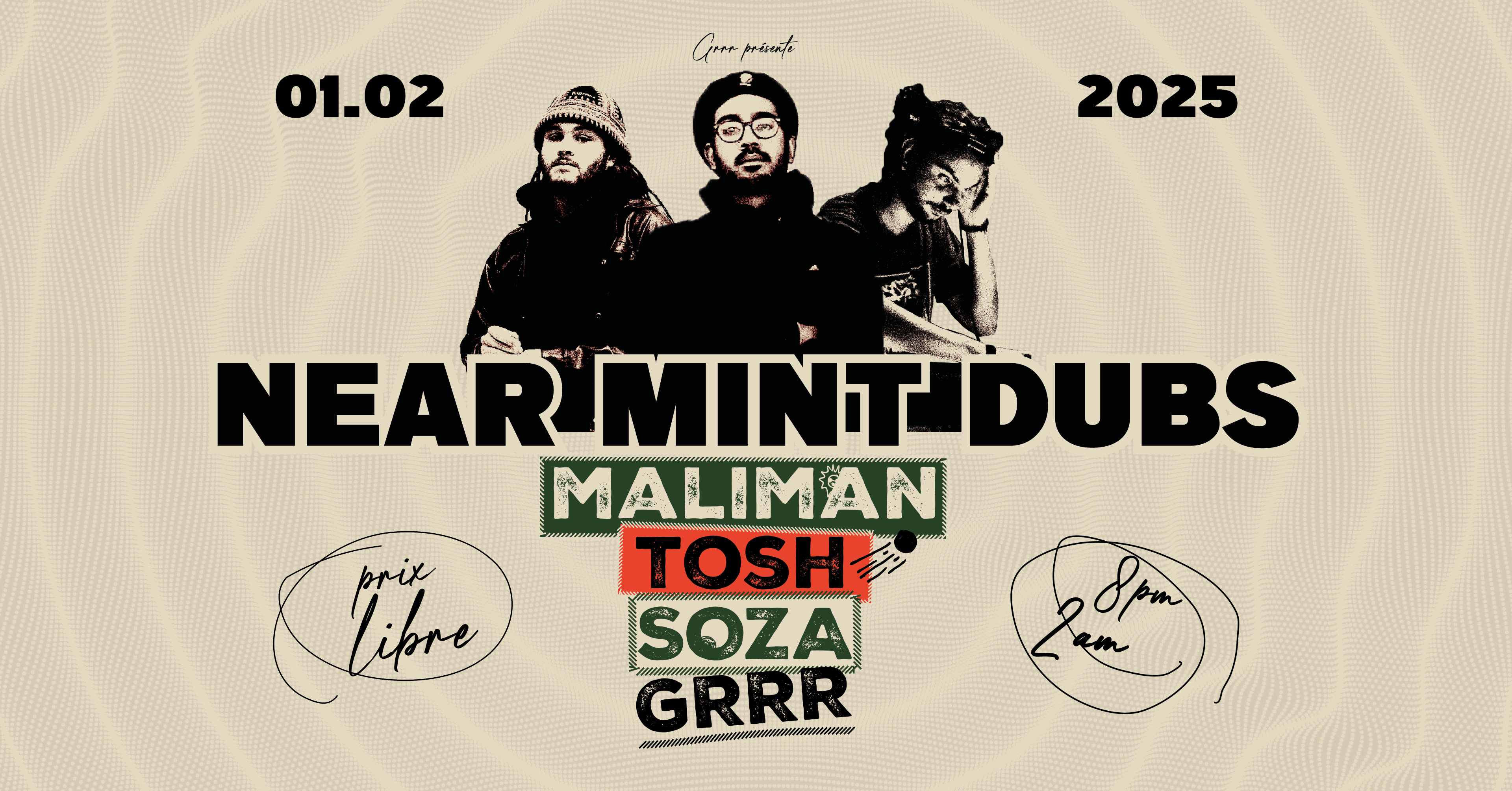 Near Mint Dubs #1 With Maliman, Soza, Tosh, Grrr Cover