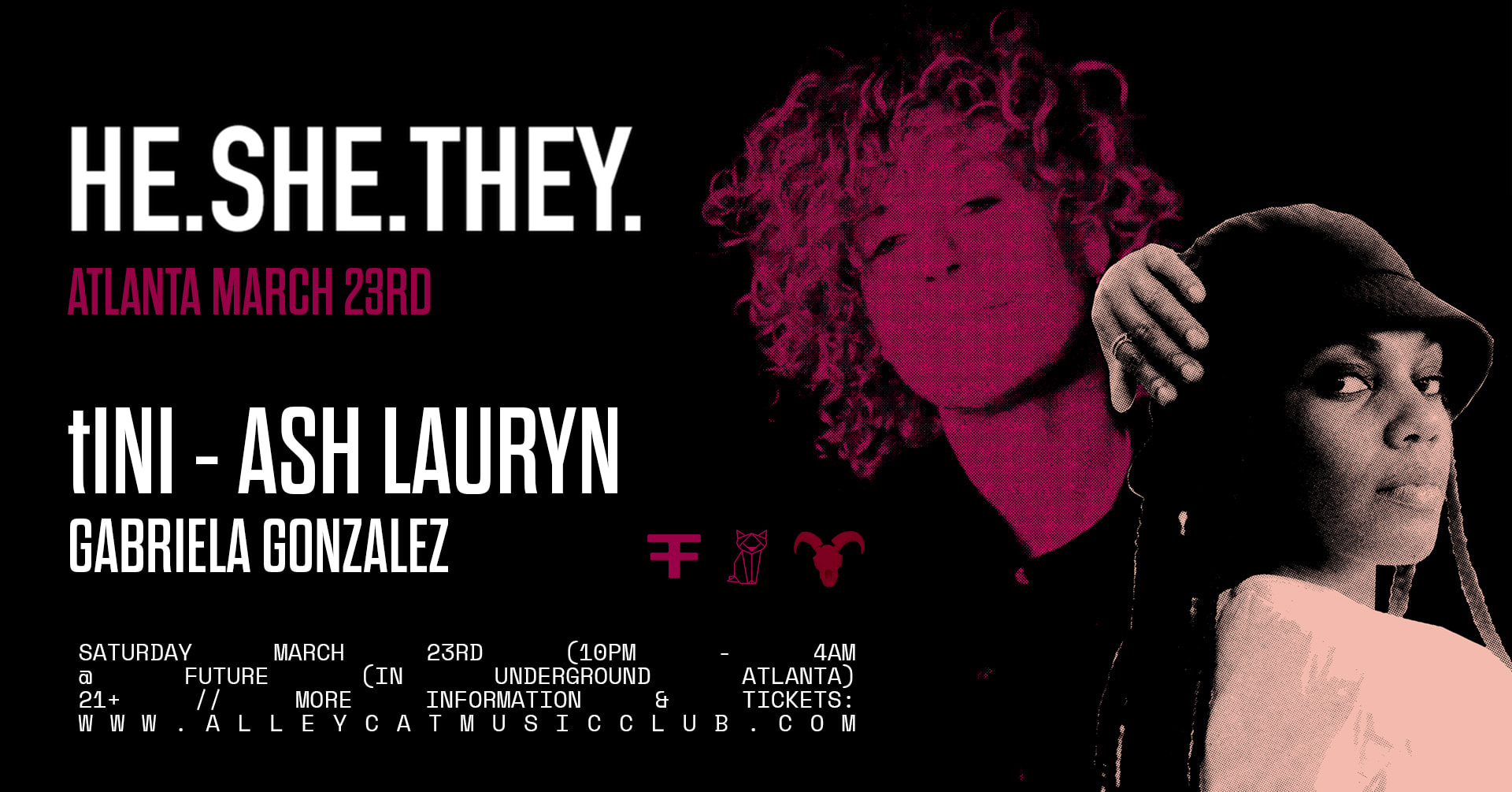 He.She.They. - Tini,Ash Lauryn,Gabriela Gonzalez Cover