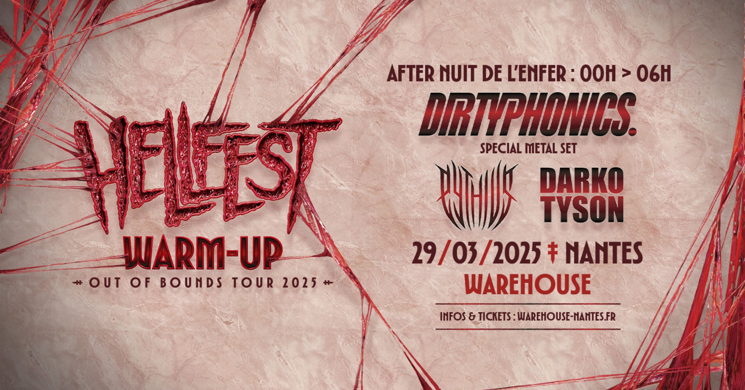 La Nuit De L'enfer - After Officiel Du Hellfest Warm-Up 2025 Cover