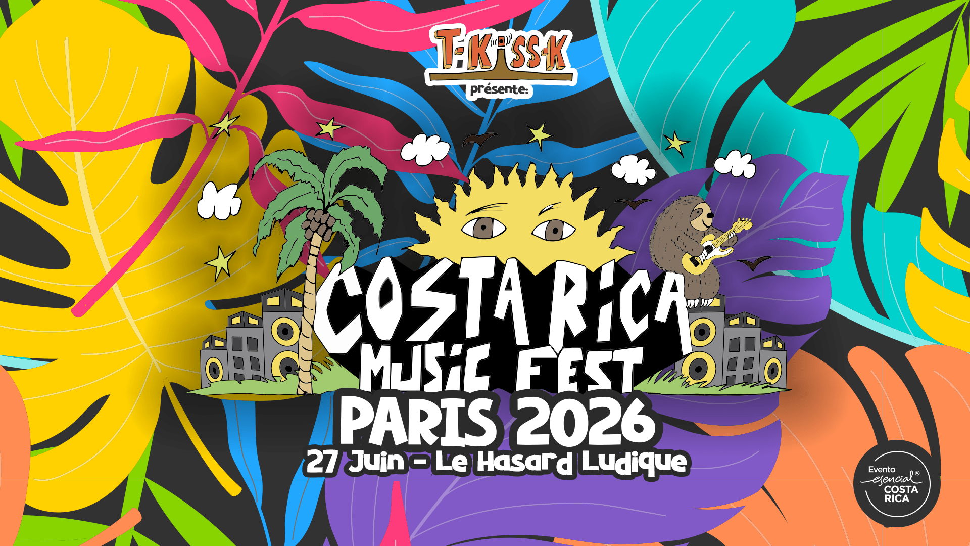 Changement De Salle - Costa Rica Music Fest 2026 Cover