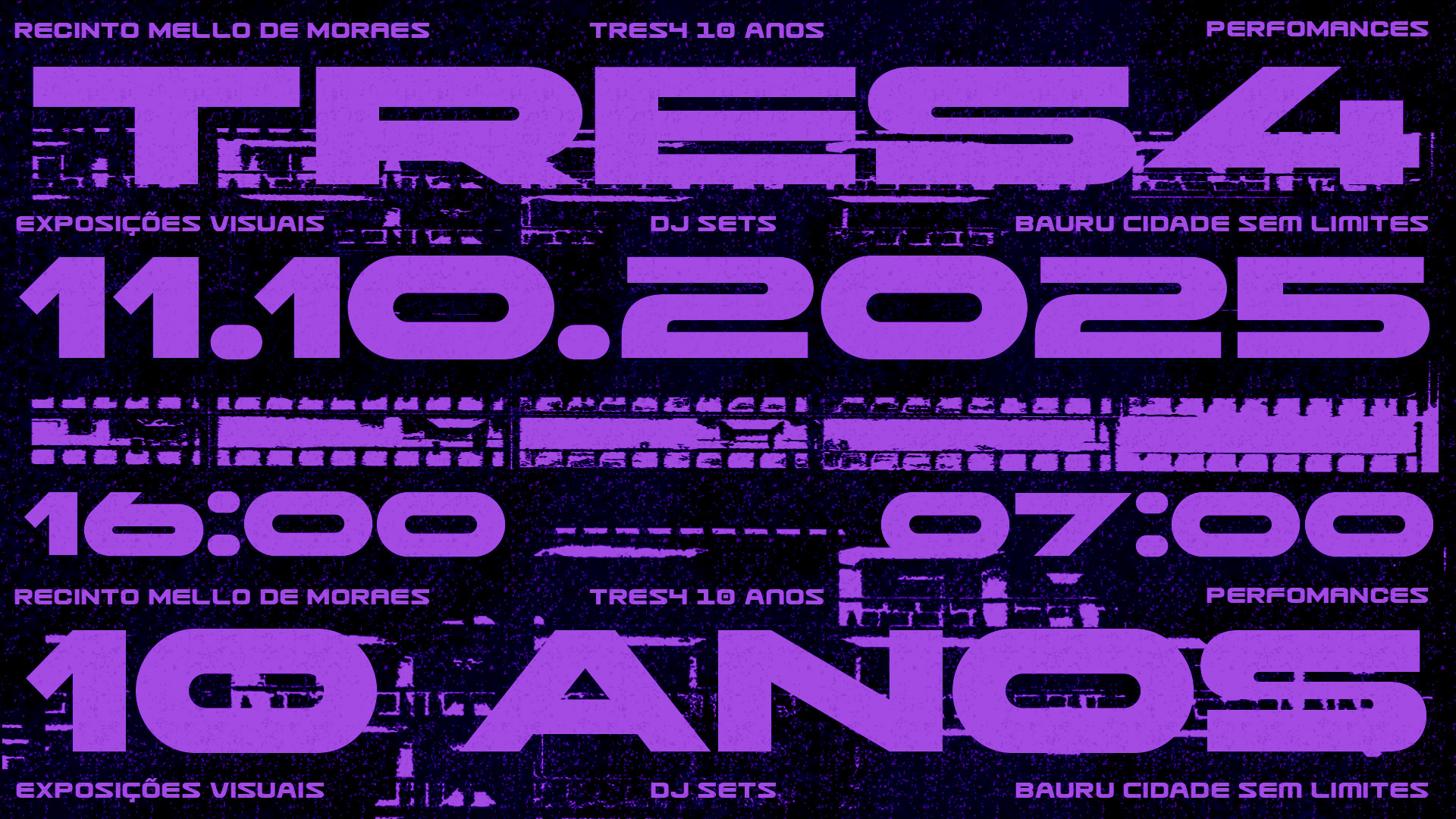 Tres4 10 Anos Cover