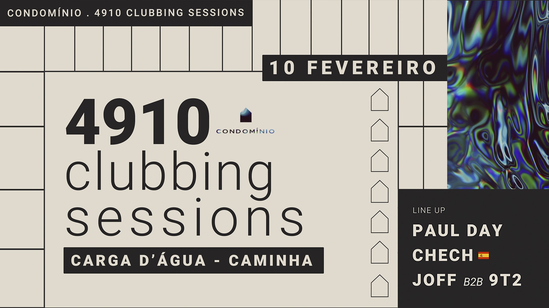 4910 Clubbing Sessions #04 | Paul Day & Chech (Esp) Cover
