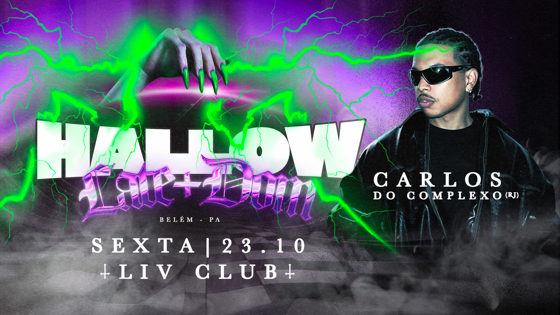 Hallowlate! + Dom Com Carlos Do Complexo Cover