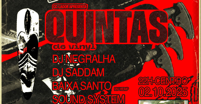Quintas De Vinyl 02.10 [Negralha Saddam E MV Hemp] Cover