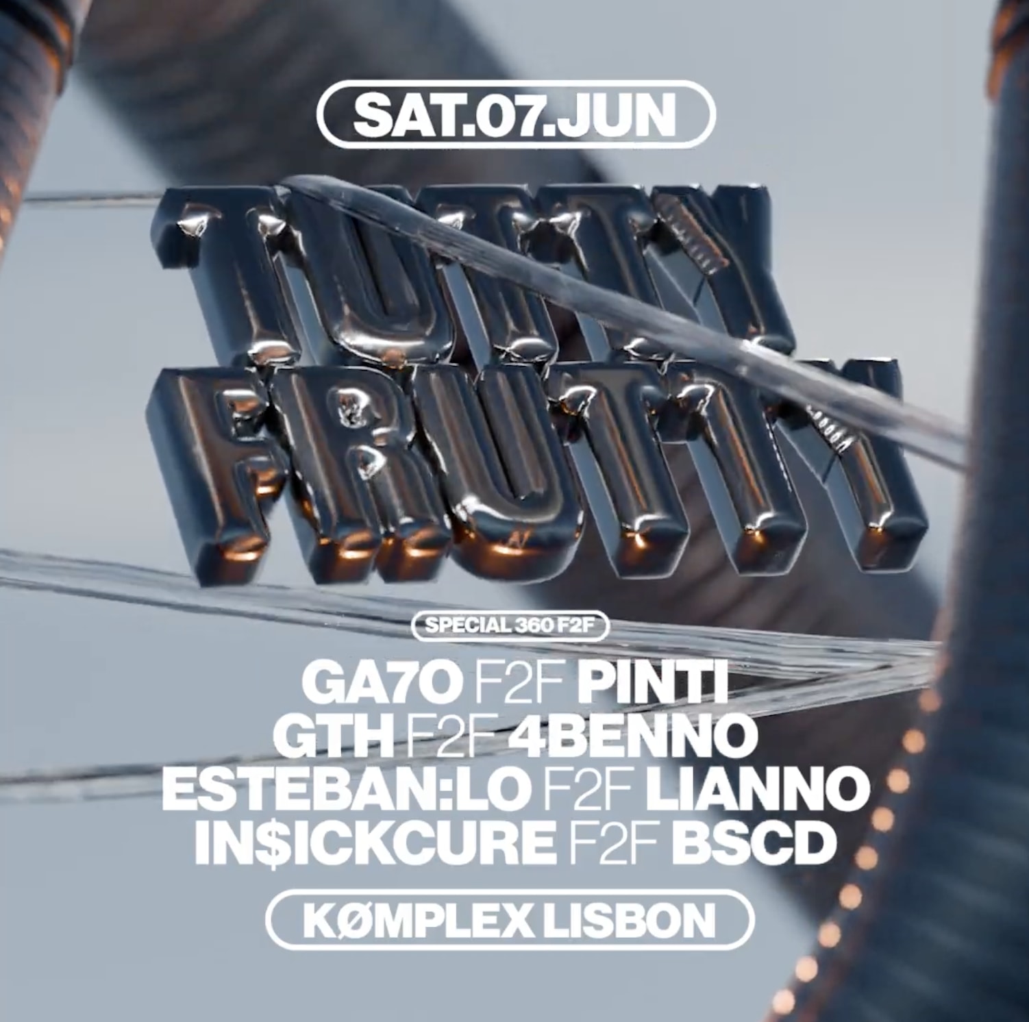 Tutty Frutty | Special 360 X F2f Stage Cover