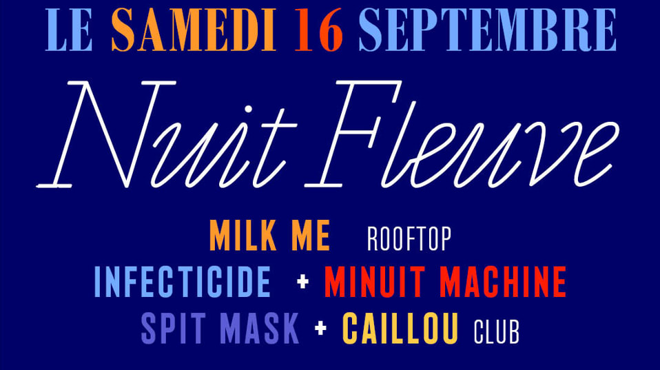 Nuit Fleuve : Petit Bain X Urban Spree Cover