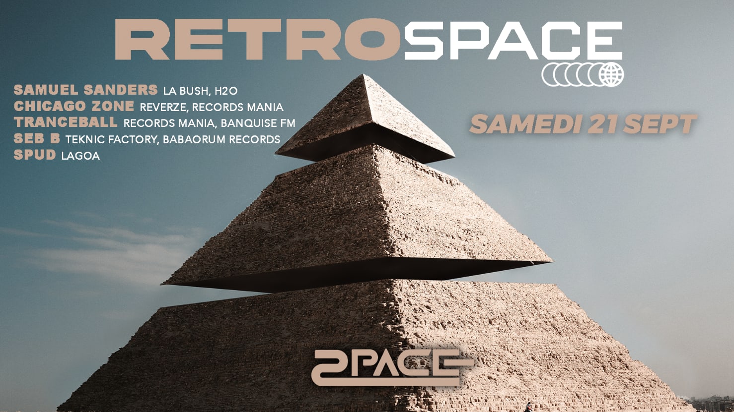 Retro Space Cover