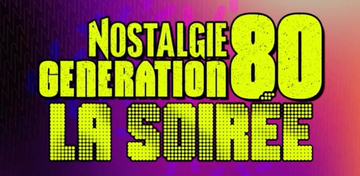 Nostalgie Génération 80 X Beach Club Cover