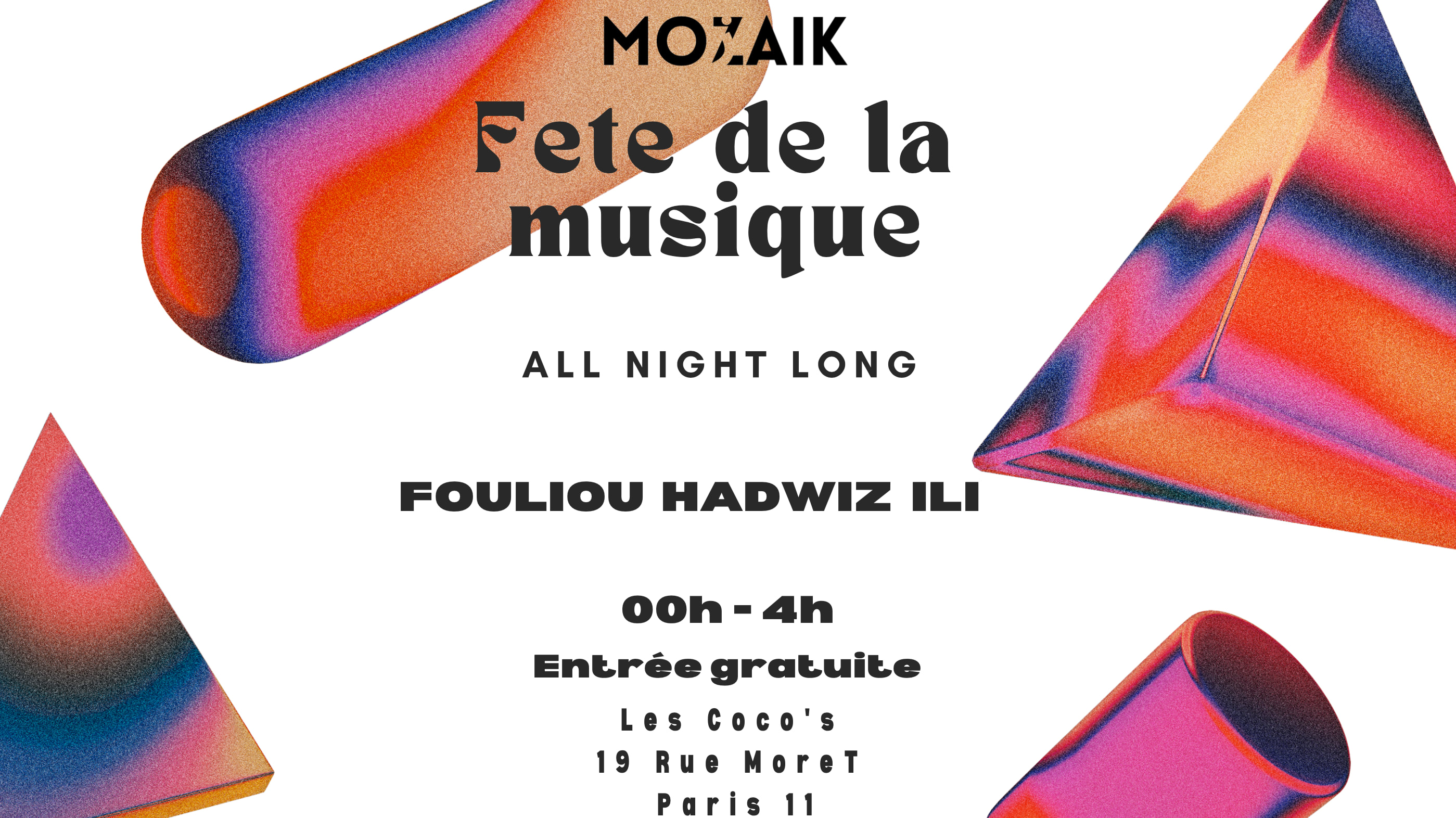 Fete De La Musique - All Night Long Cover