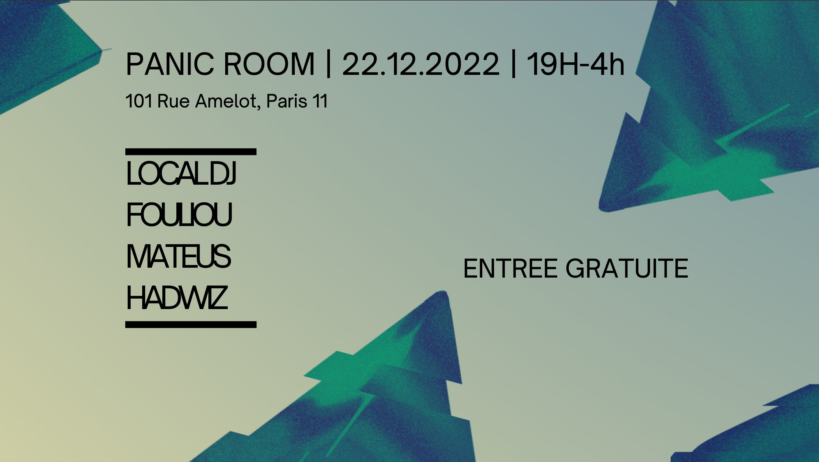 Mozaïk Paris X Panic Room - Act II Cover