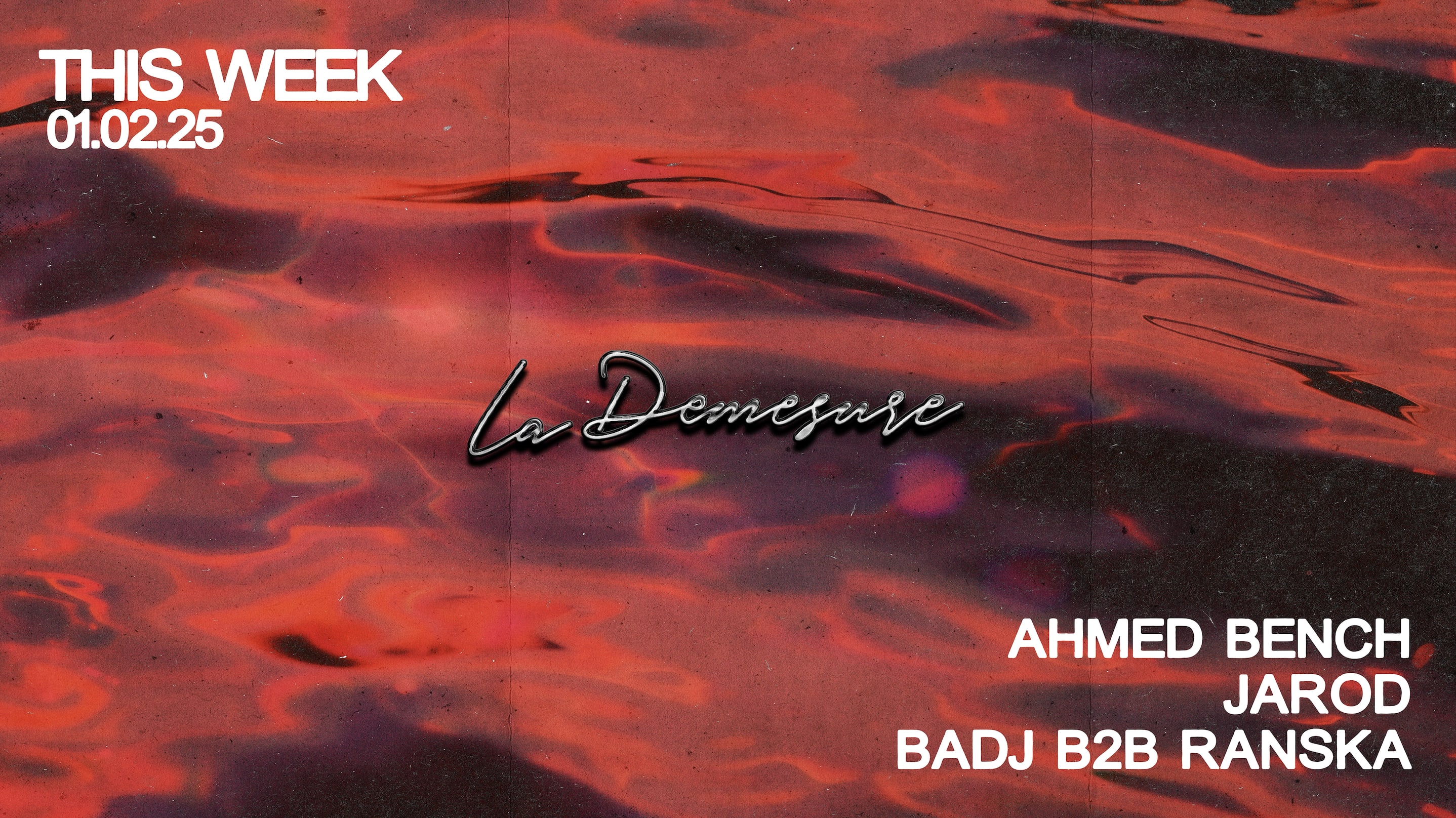 La Démesure X Ahmed Bench X Jarod X Badj B2b Ranska Cover