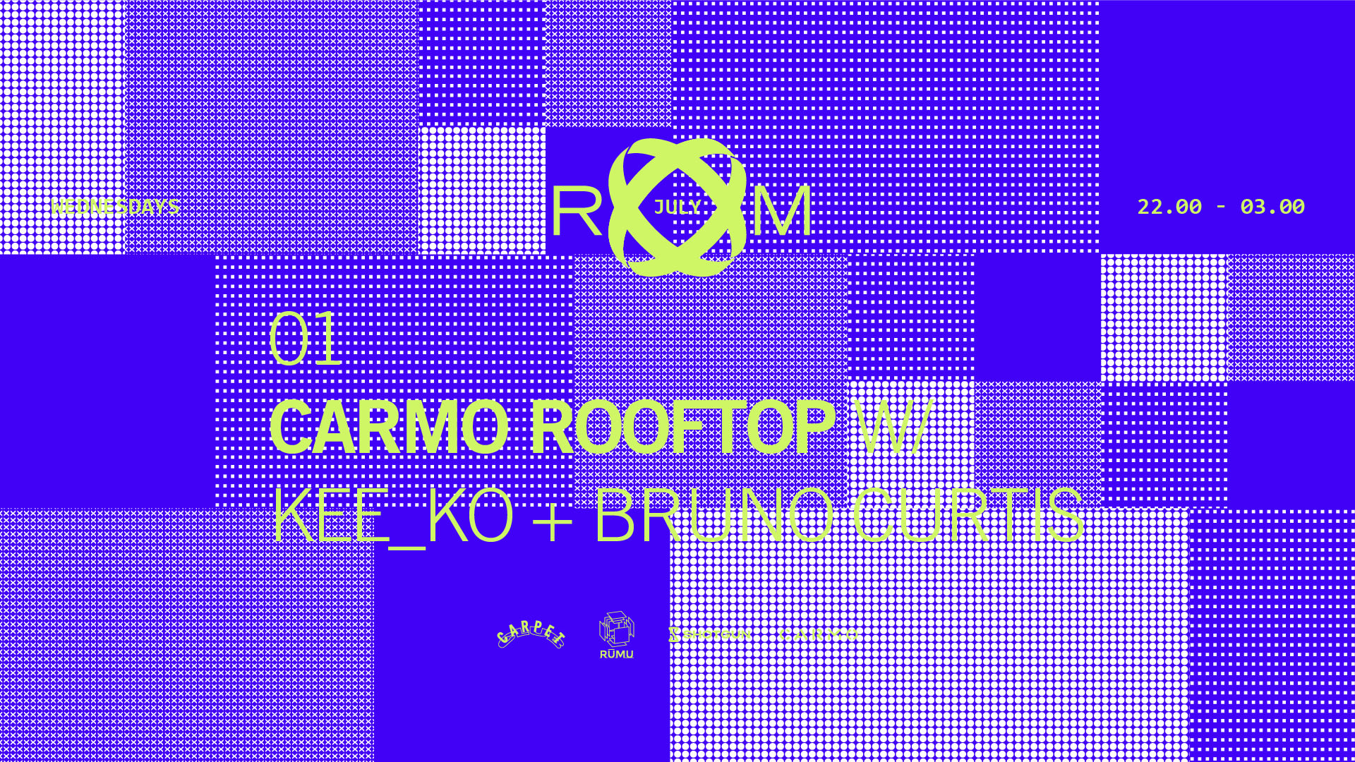 Room: Carmo Rooftop W/ Kee_Ko, Bruno Curtis Cover