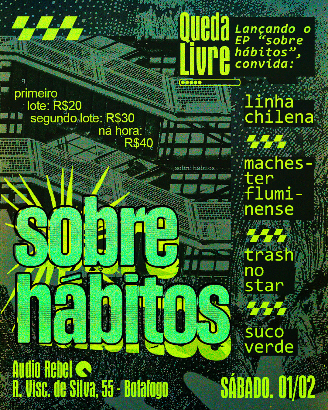 Quedalivre - Evento Do Ep "Sobre Hábitos" Cover