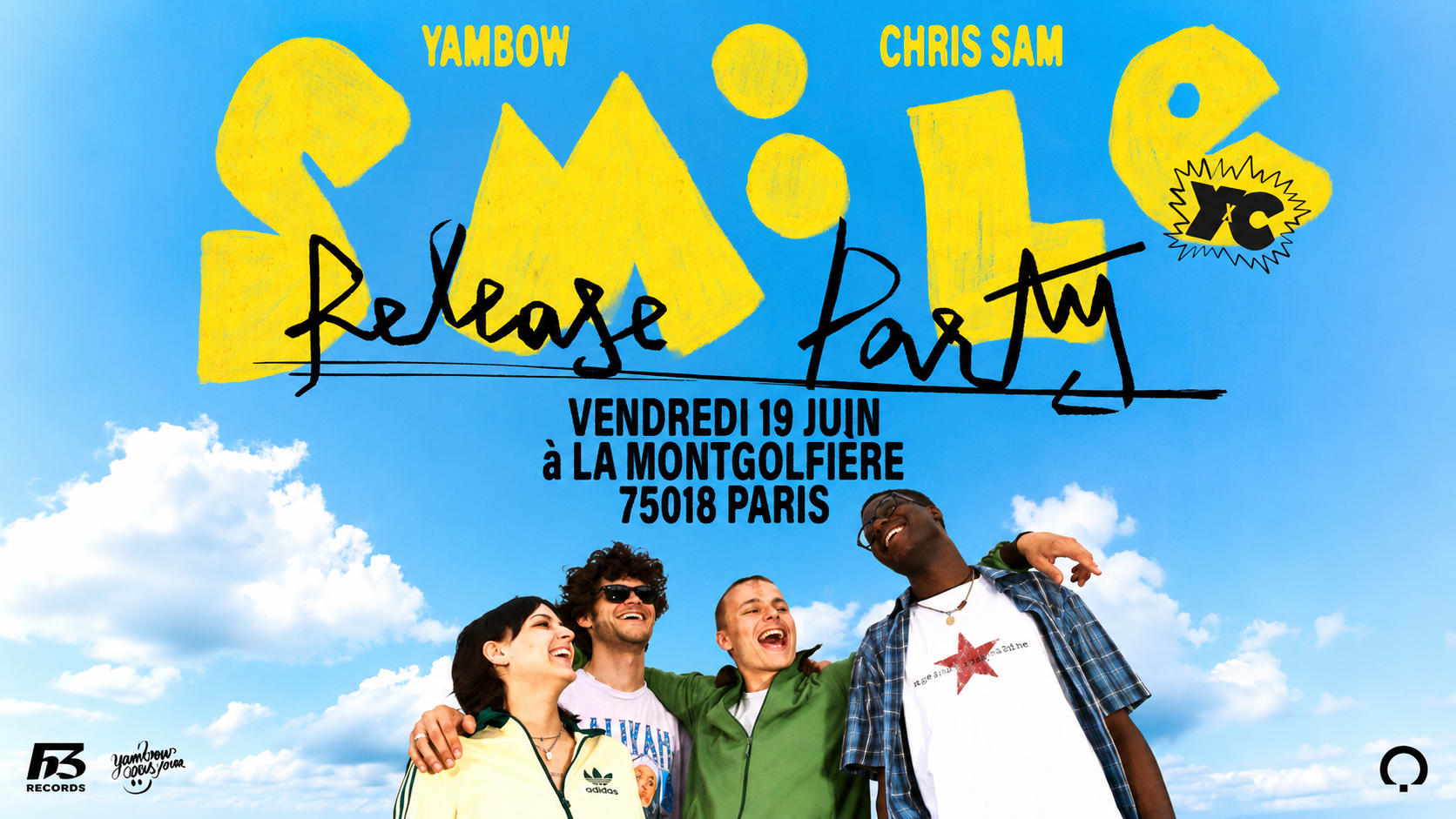 Yxc : Sm:Le Release Party Cover