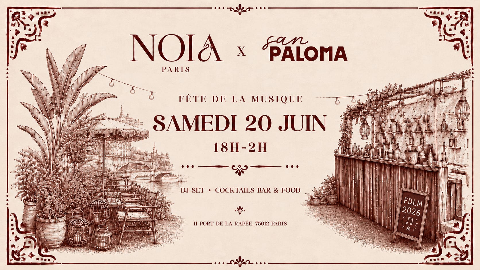 Noïa Open Air | Fête De La Musique | 20/06 Cover