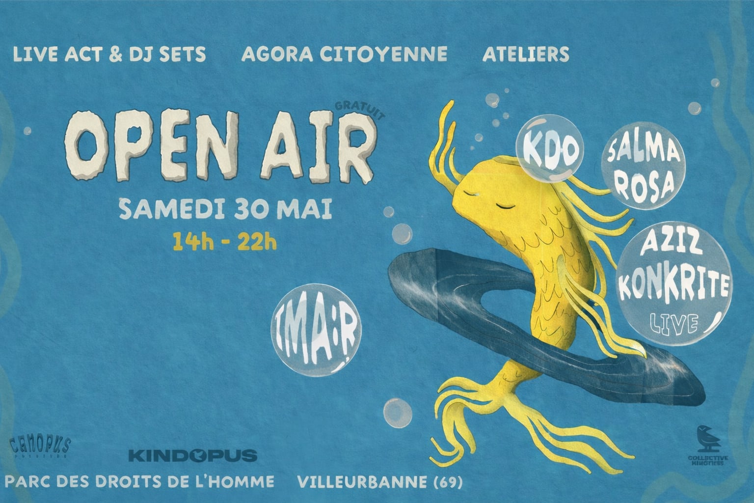 Kindopus : Open-Air (Gratuit) Cover