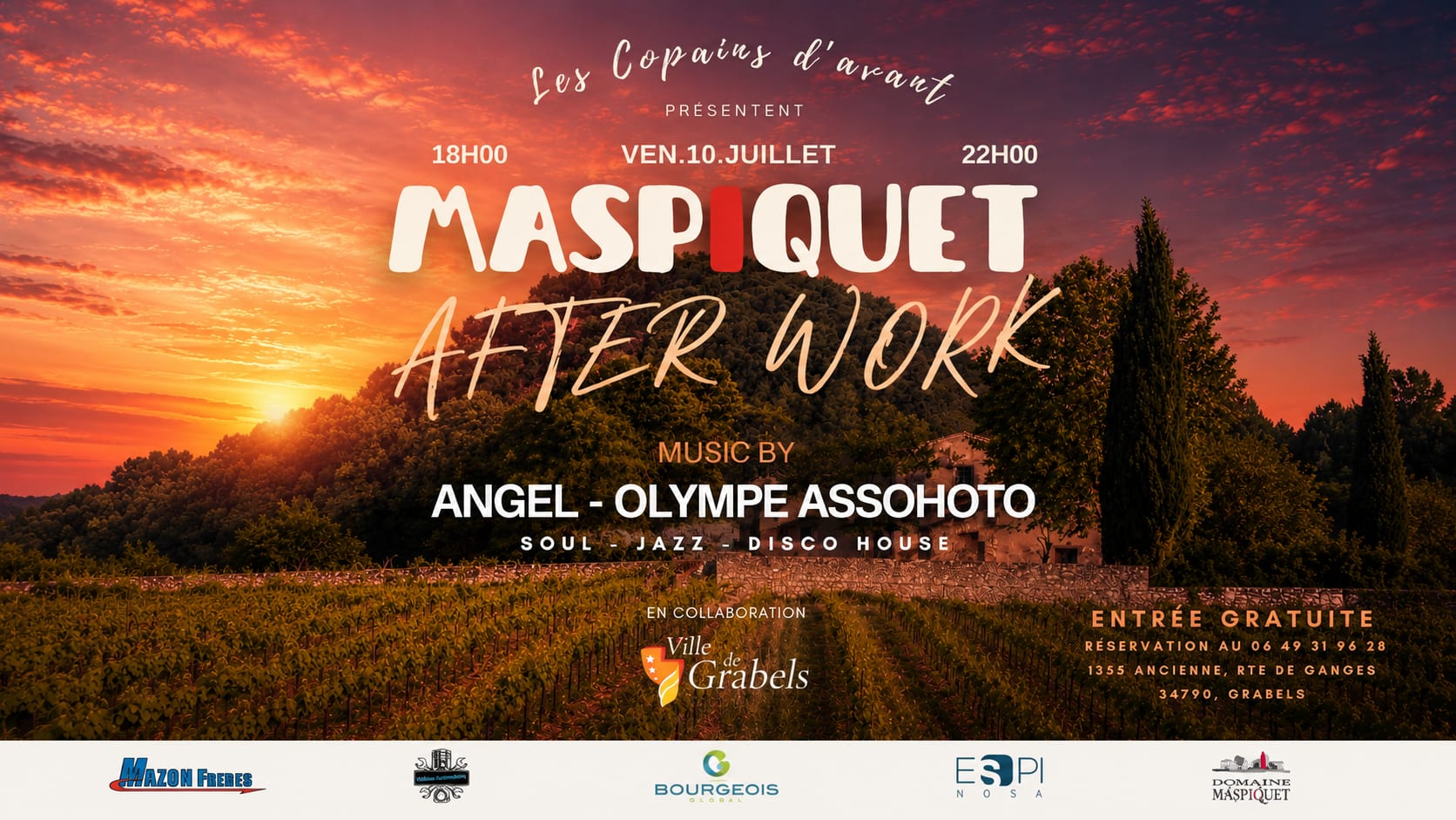 Guinguette After Work - Domaine Maspiquet Cover