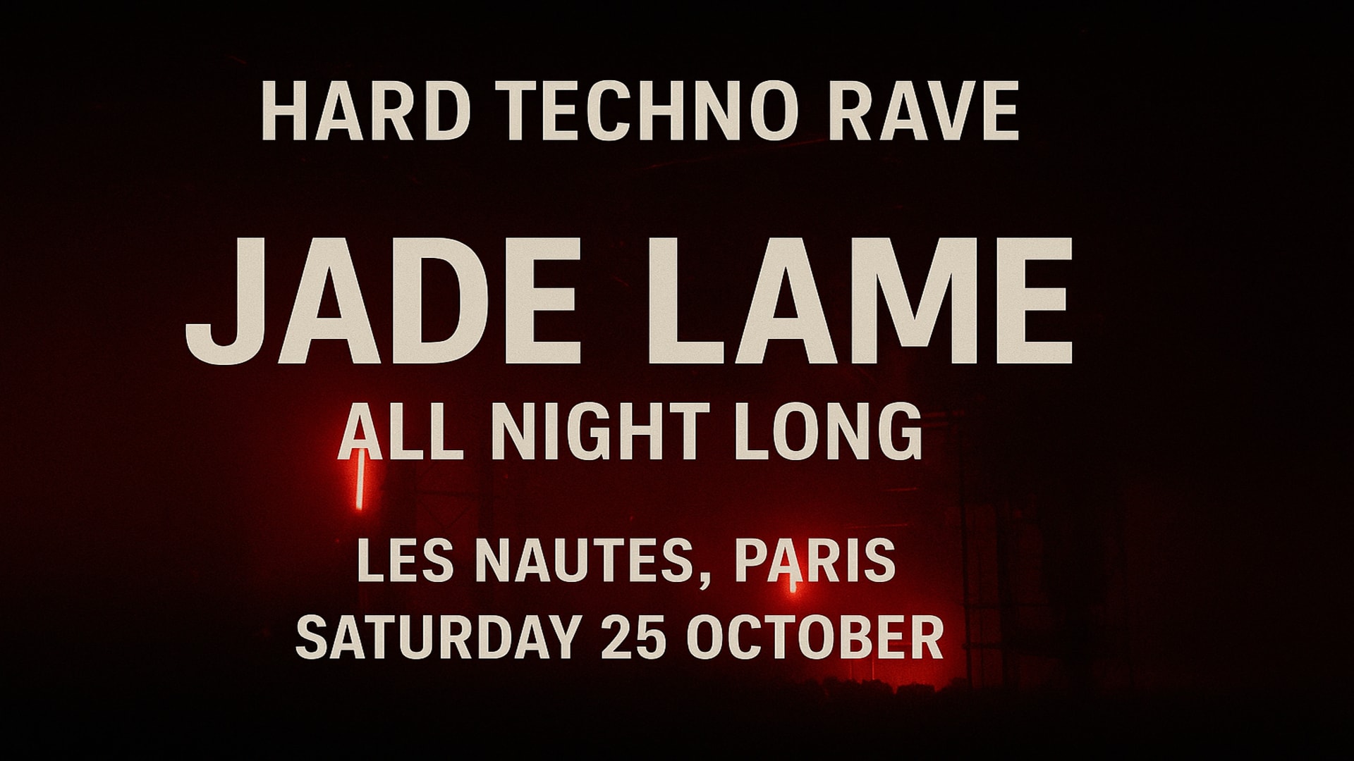 Hard Techno #1 By Jade Lame Cover