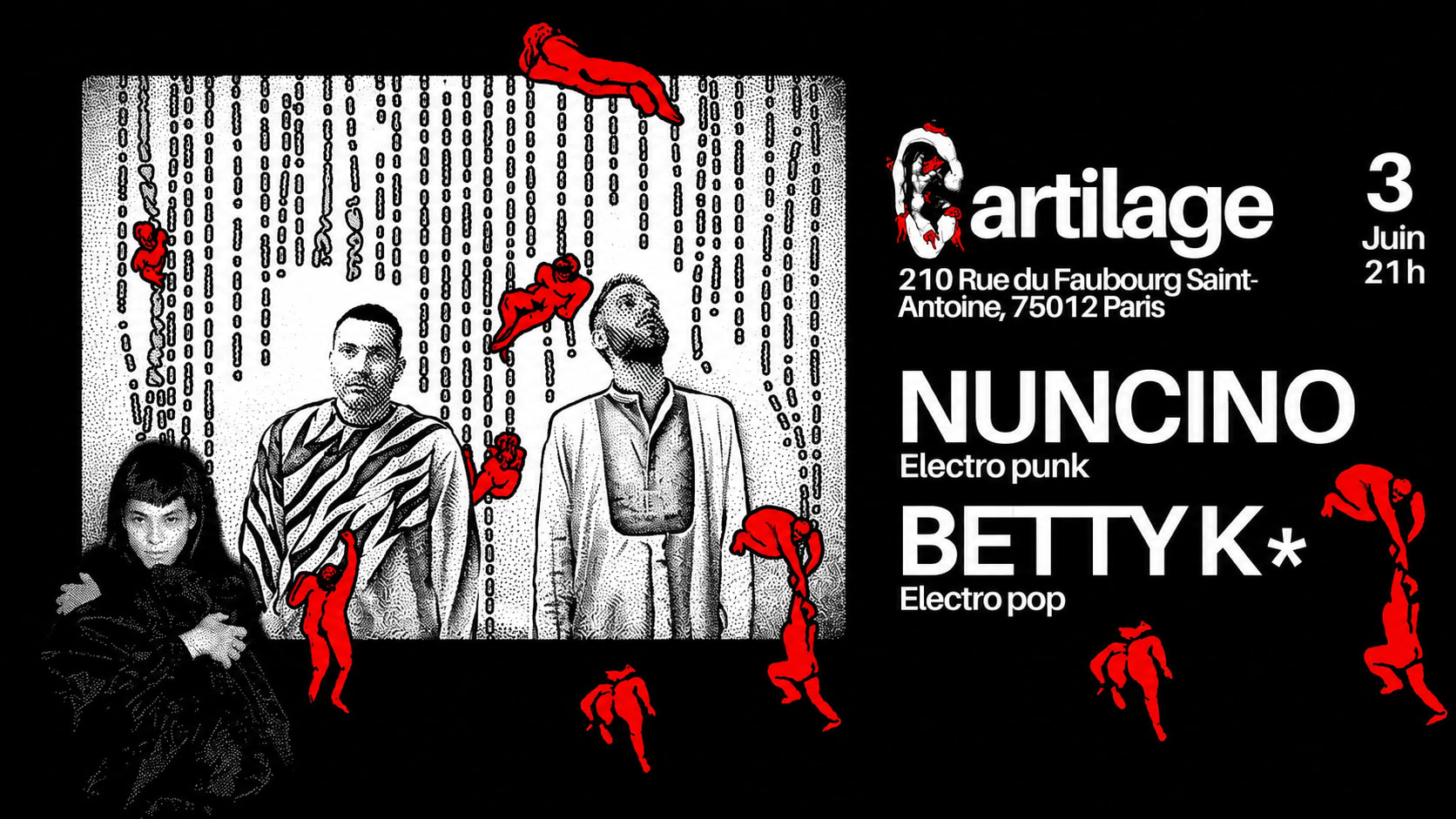 Concert Betty K* X Nuncino Cover