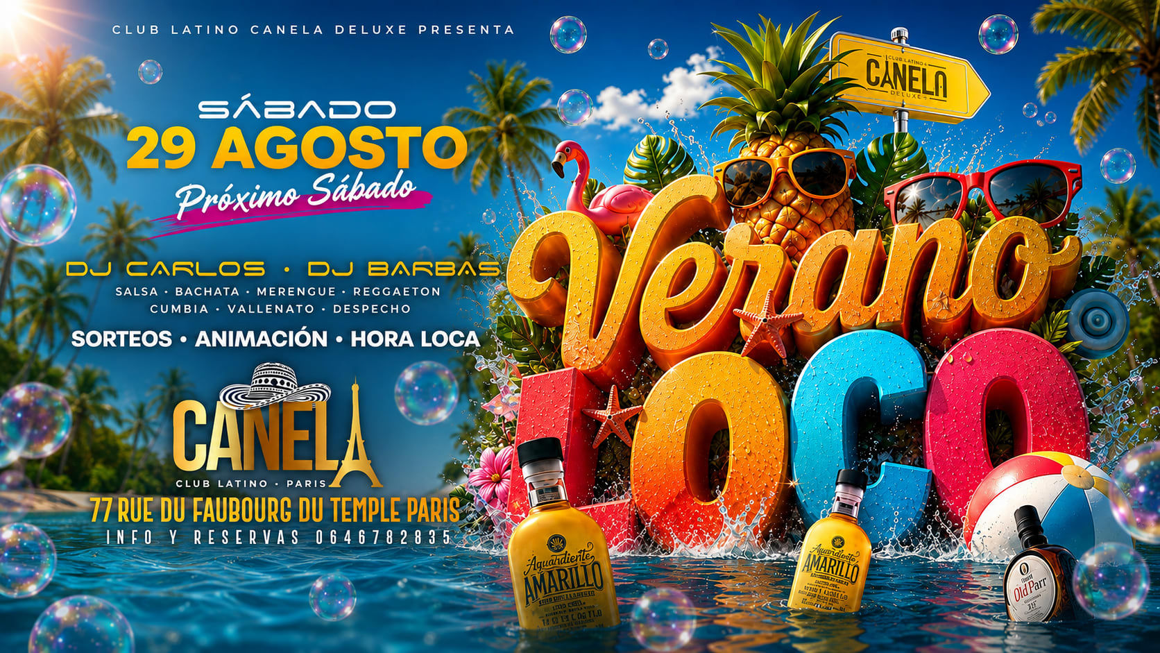 El Verano Loco Fiesta Latina Cover