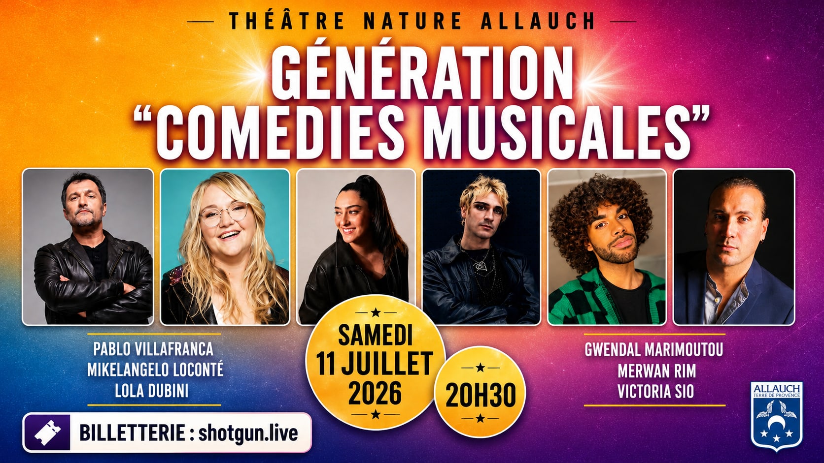 Generation "Comedies Musicales" Cover