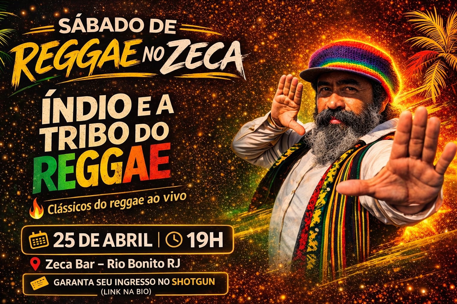 Sábado De Reggae: Indio E A Tribo Do Reggae Cover