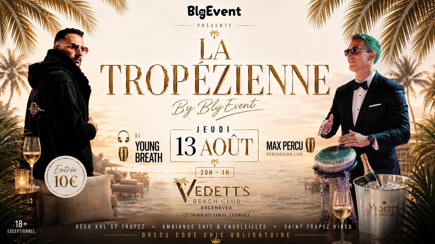 La Tropezienne X Vedetts Cover