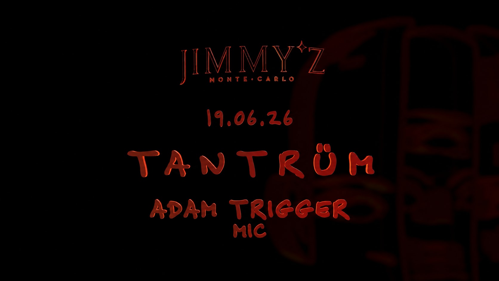 Tantrüm X Jimmy*Z MC - Adam Trigger Cover