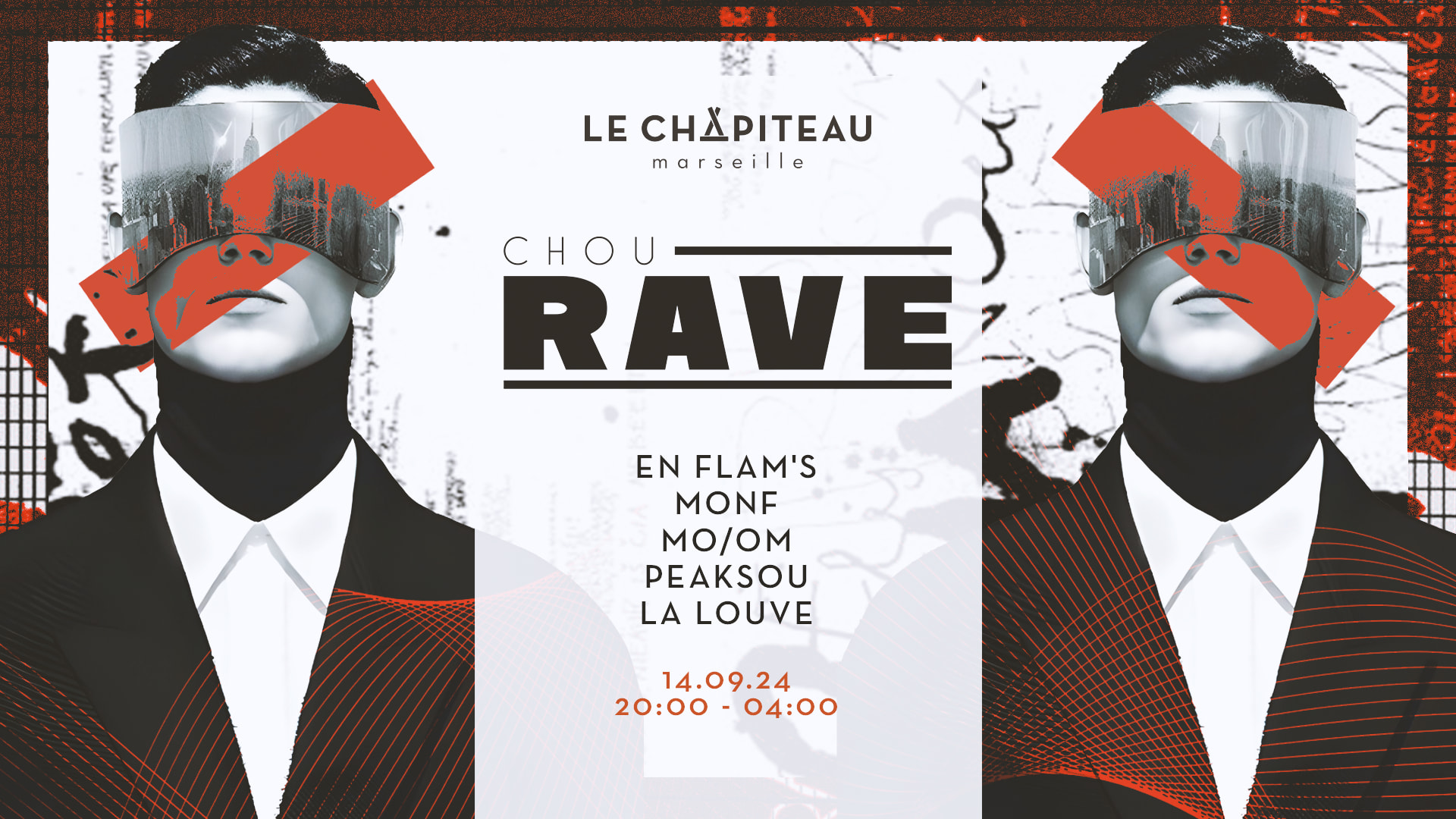 Chourave W/ La Louve, Peaksou, En Flam's, Monf, Mo/Om Cover
