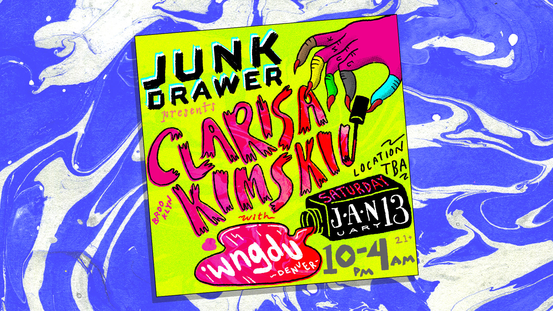 Junk Drawer Ft Clarisa Kimskii Cover