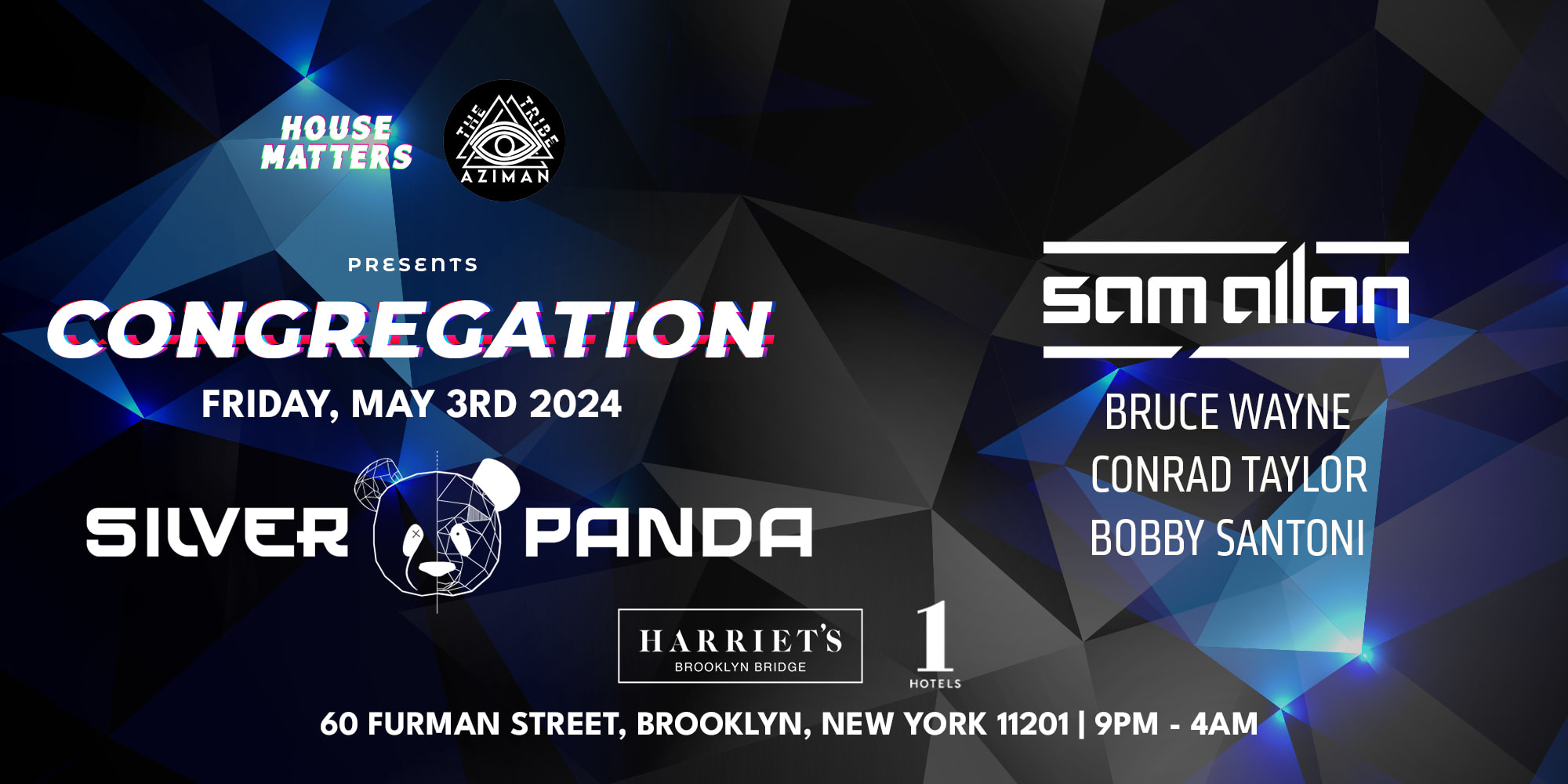 Congregation Brooklyn Bridge Ft. Silver Panda, Sam Allan Cover