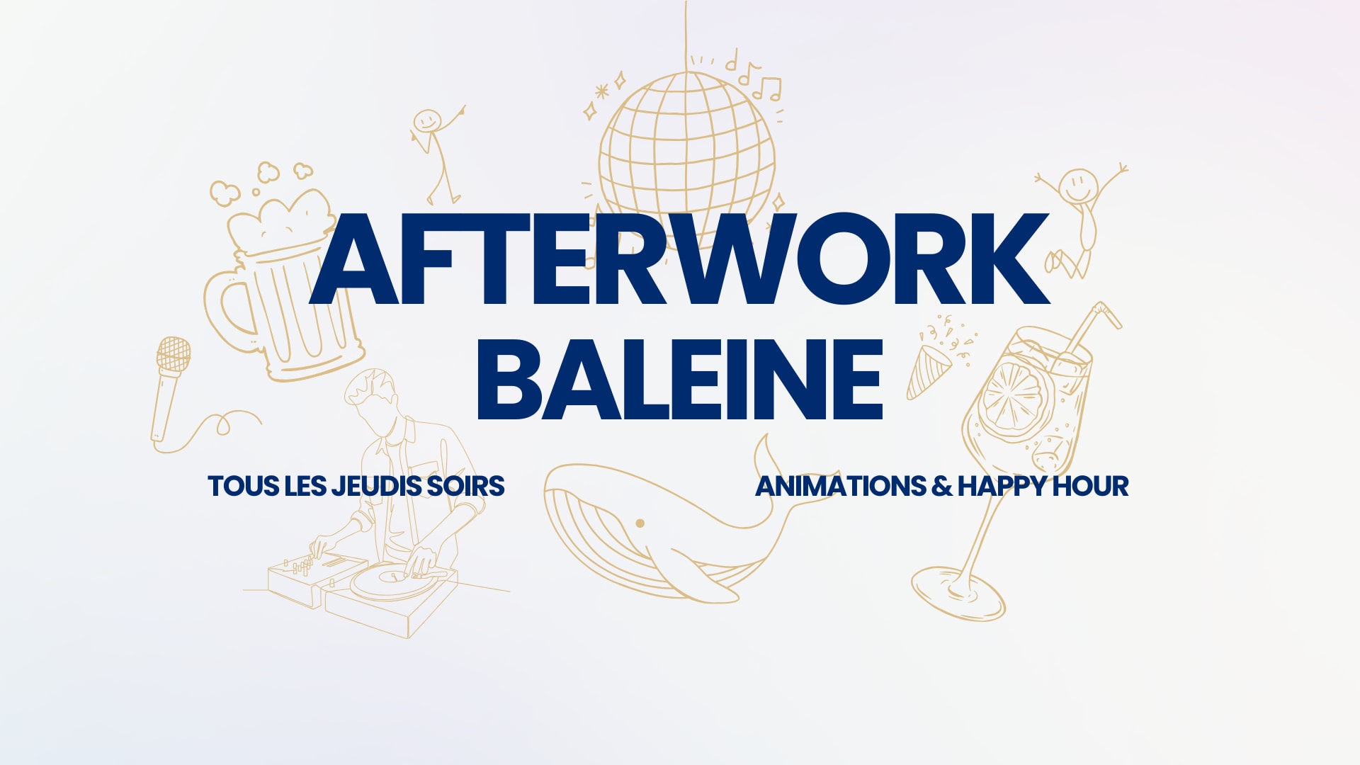 Afterwork Baleine - Dj Set Avec Man:R Cover