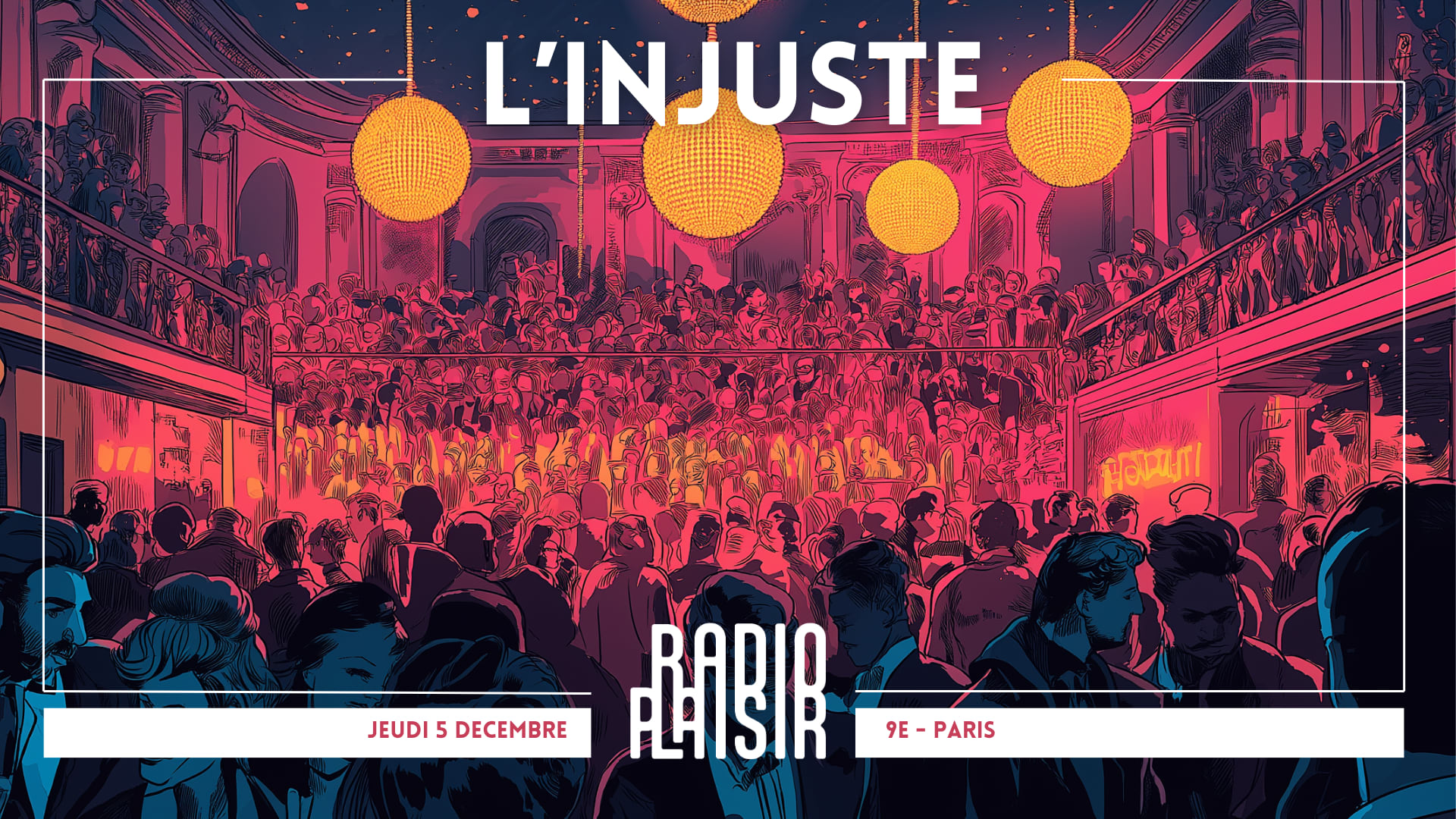Radio Plaisir X L’Injuste Cover