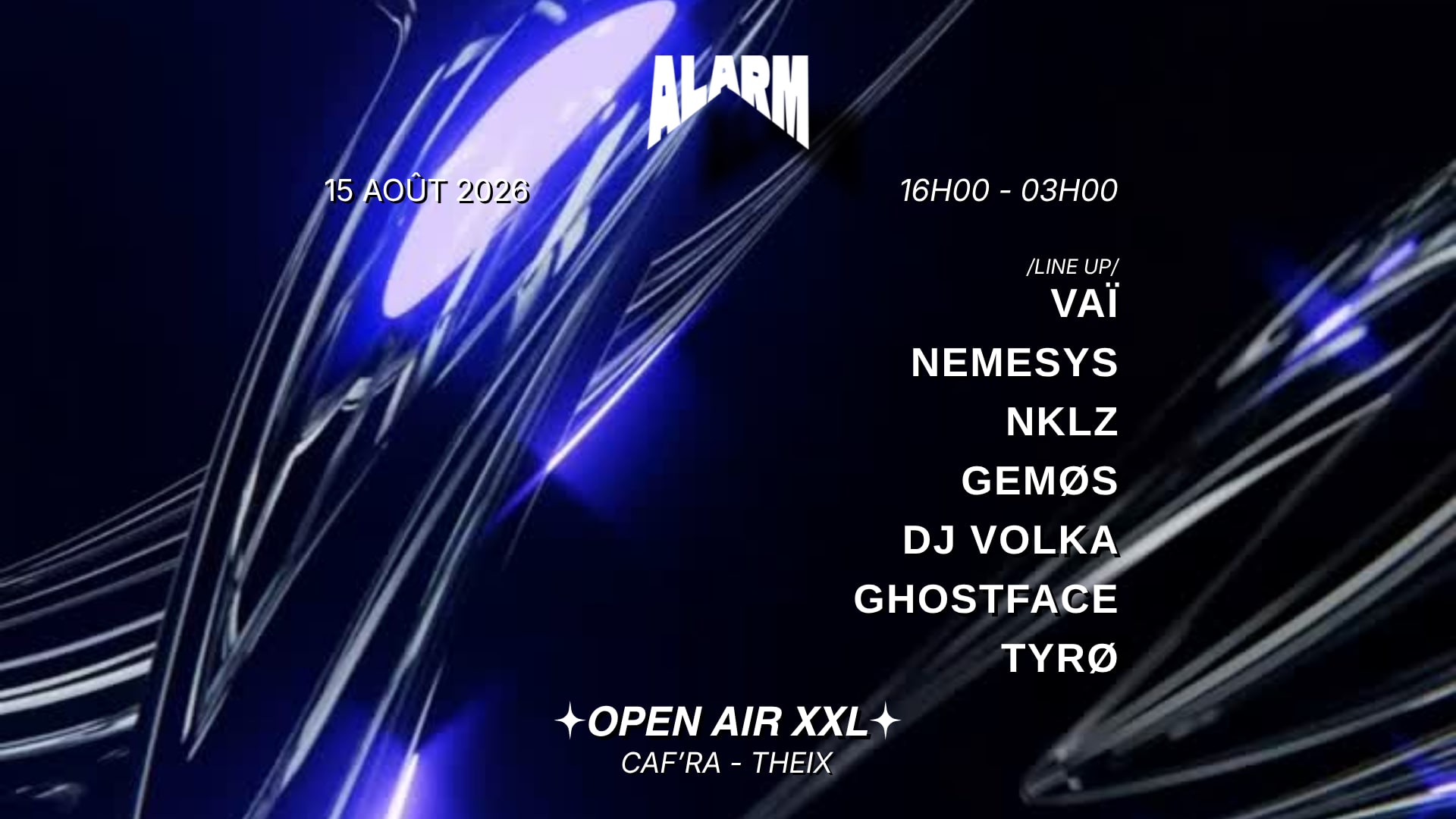 Open Air Xxl - Alarm Events Cover