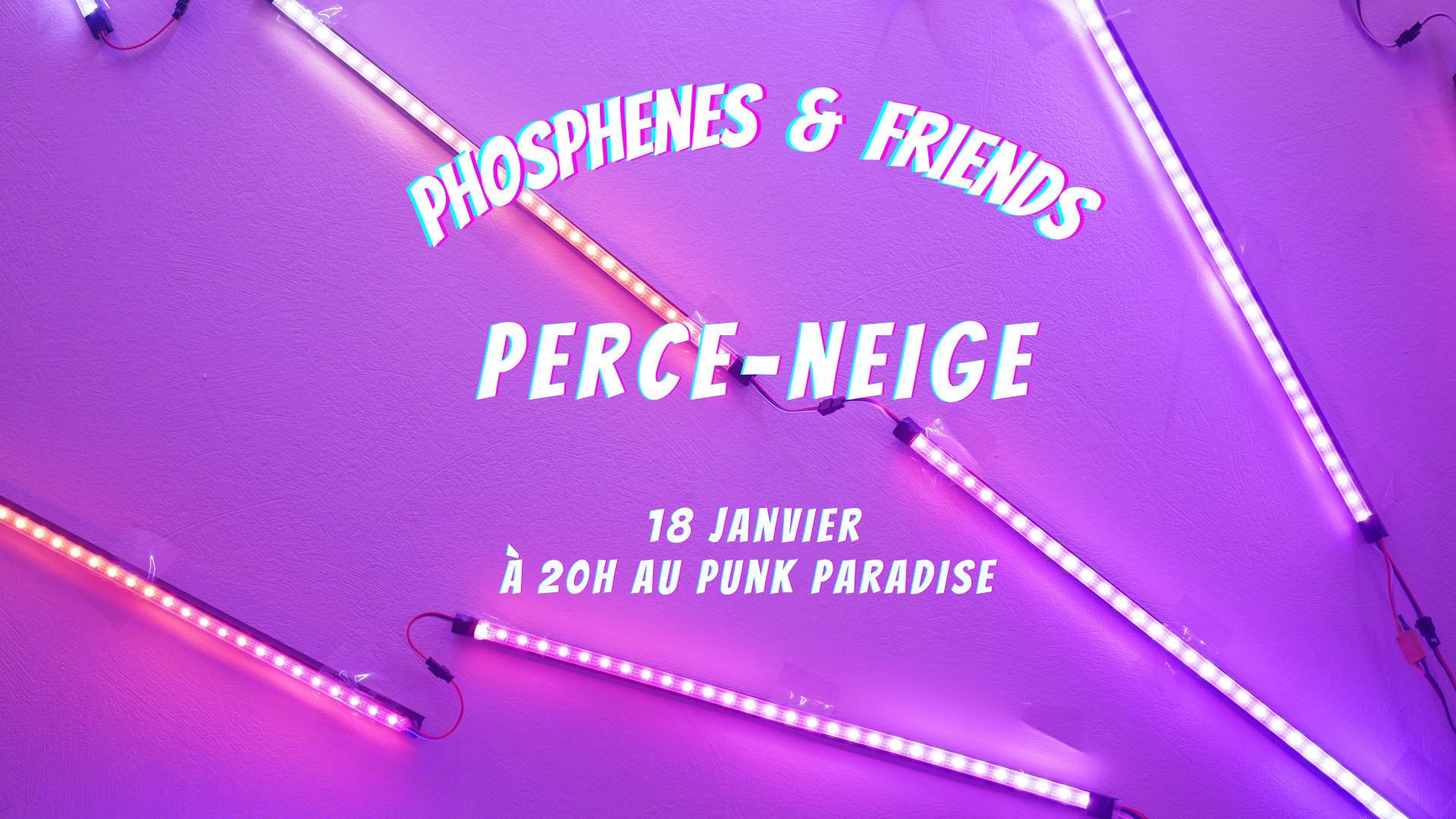 Phosphenes & Friends #3 : Perce-Neige Cover