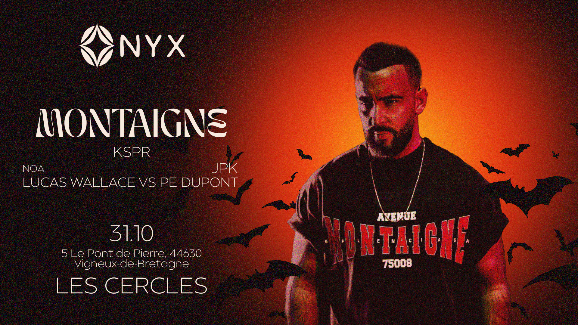 Onyx Invite Montaigne : Halloween Edition Cover