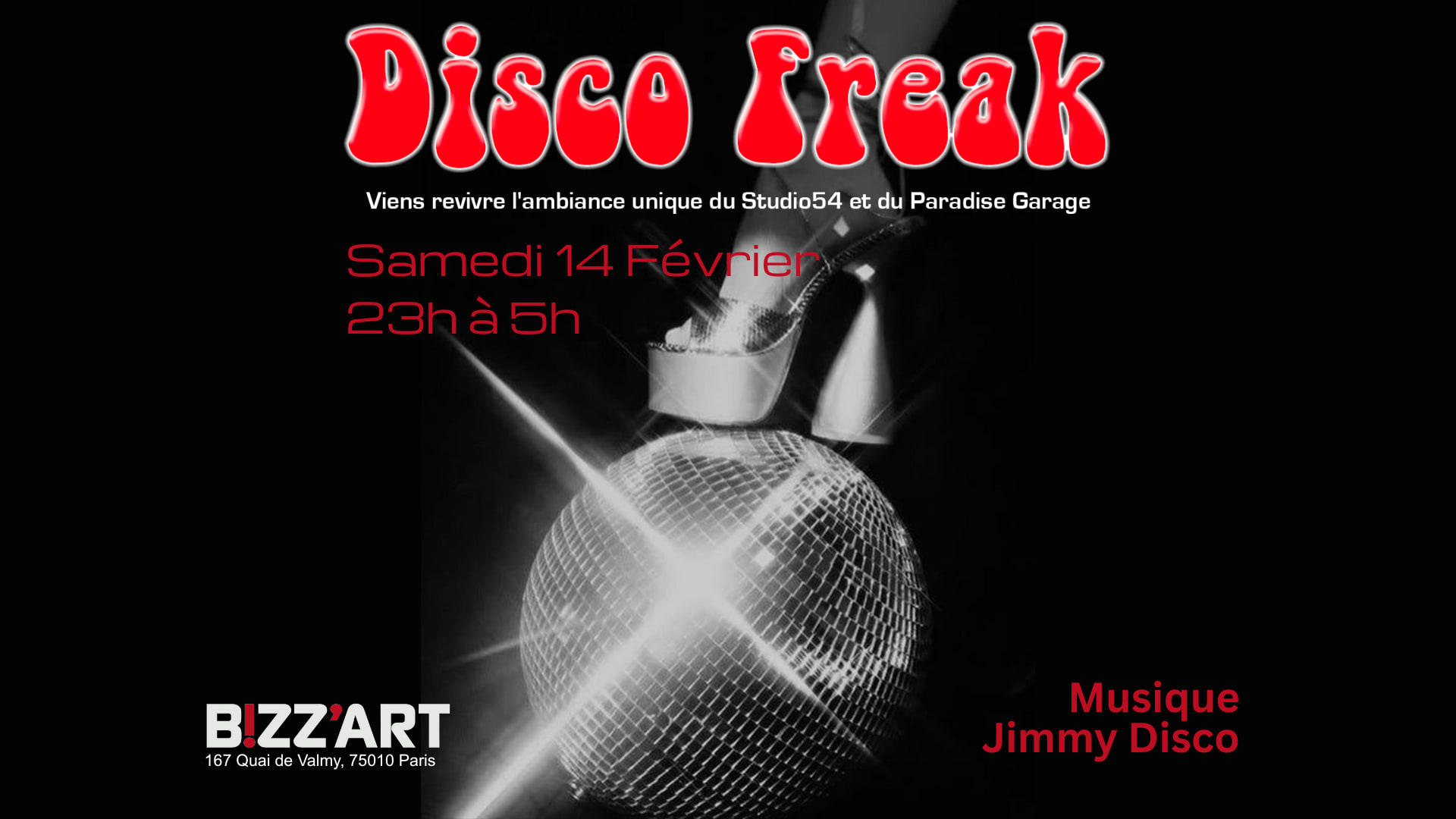 Disco Freak Feat Jimmy Disco 14.02.26 Cover