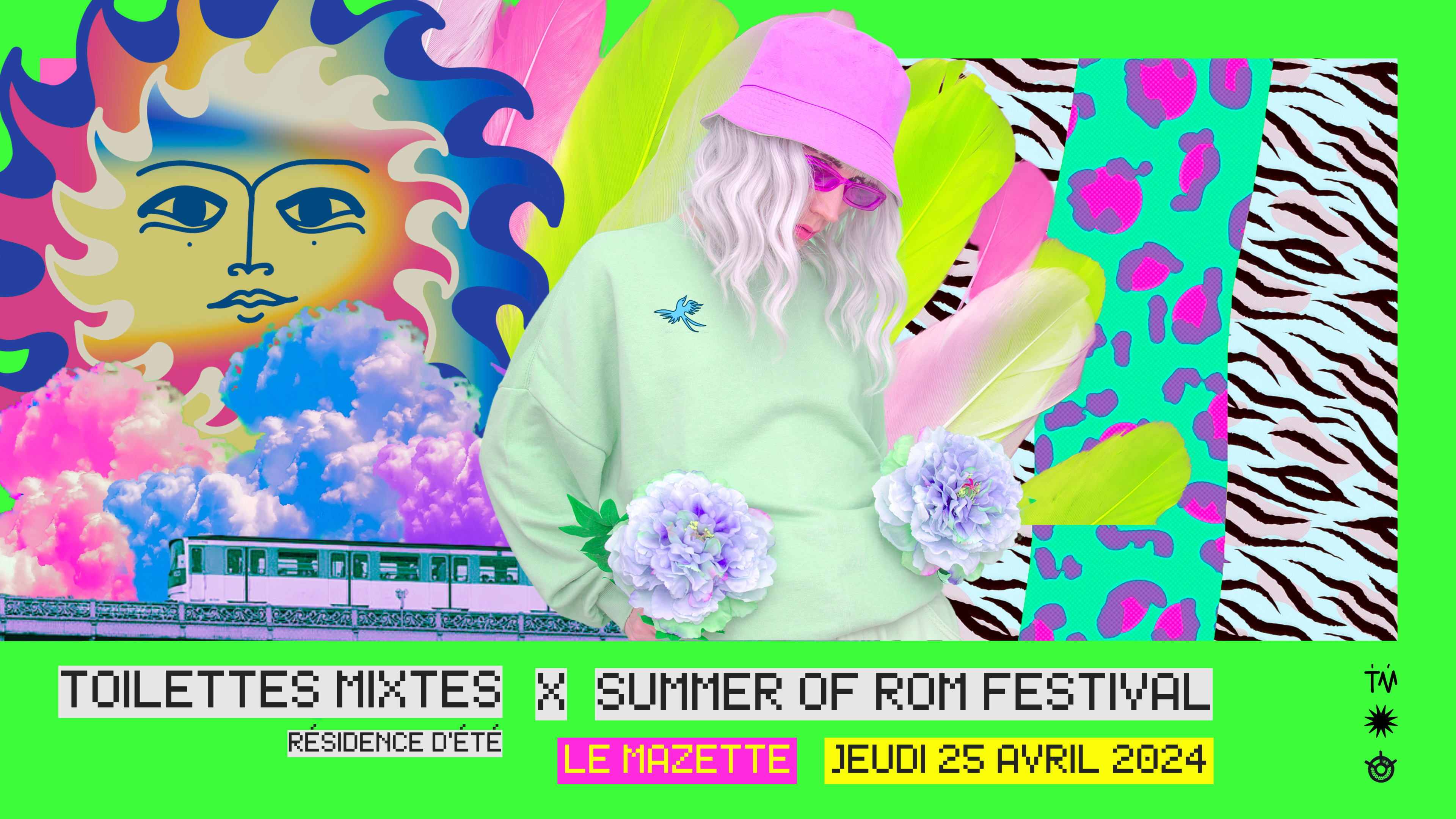 Toilettes Mixtes X Summer Of Rom Festival Cover