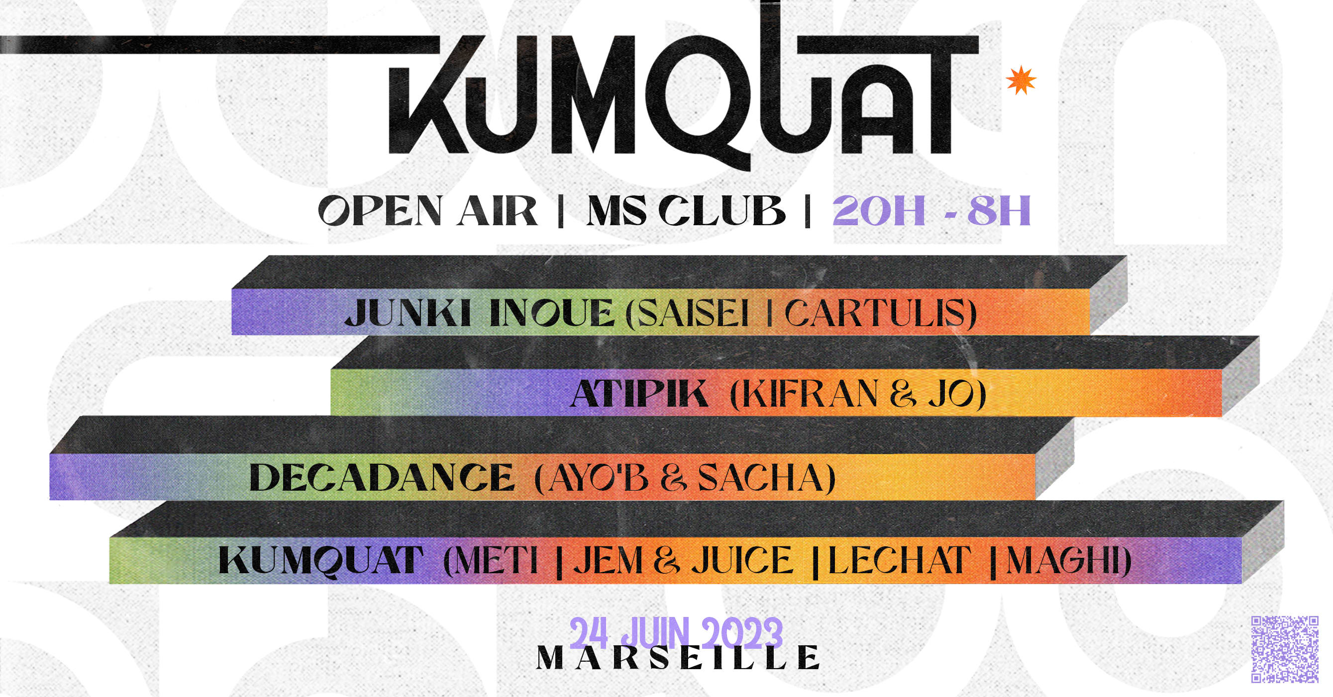 Open-Air Kumquat W/ Junki Inoue & Friends | Marseille Cover