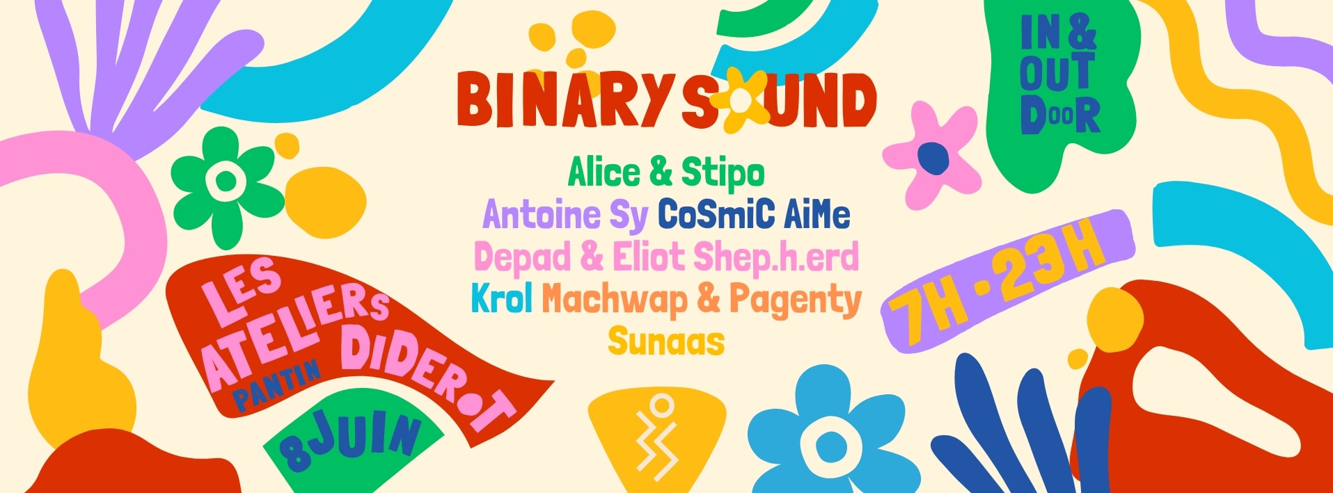 Binarysound All Day Party : In & Out Cover