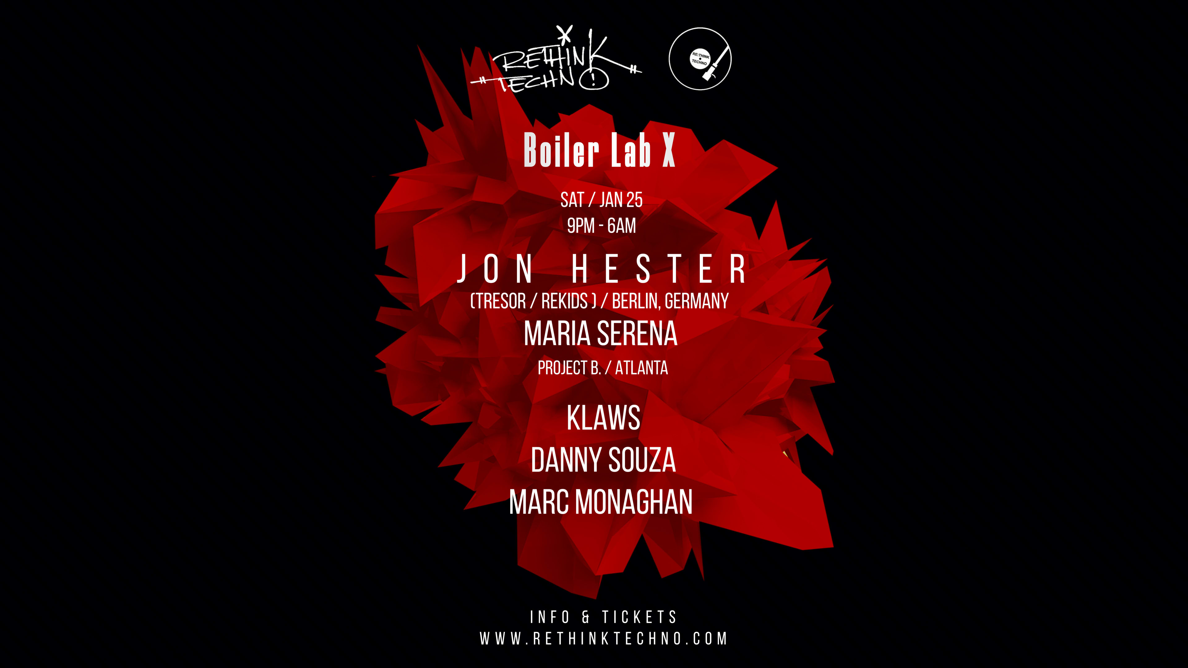 Re:Think Boiler Lab X W/Jon Hester Cover
